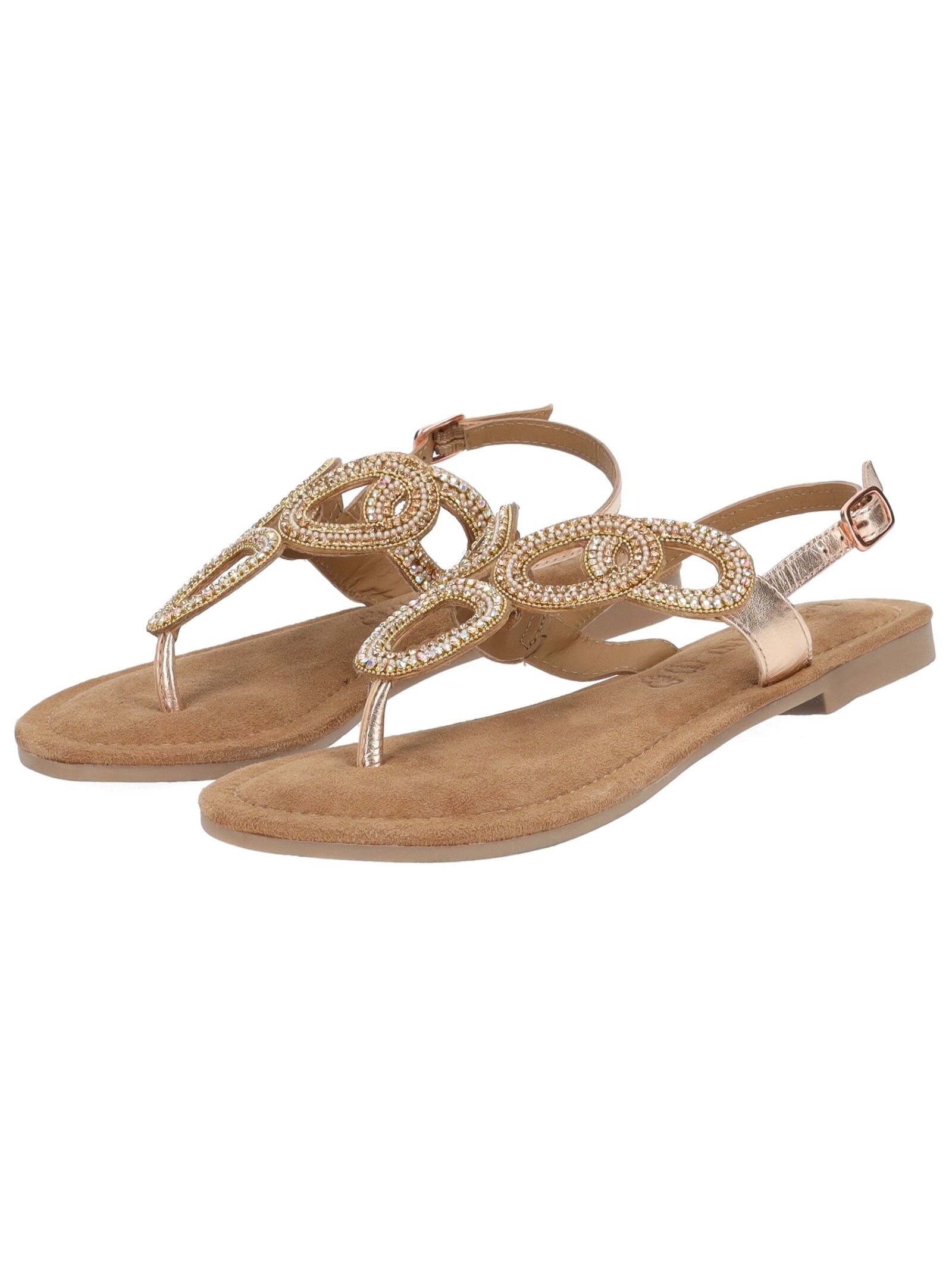 Lazamani Riemchensandale »Lazamani Sandalen Leder/Textil«