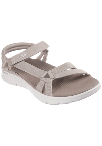 Sandale »GO WALK FLEX SANDAL-SUBLIME-X«, Sommerschuh, Sandalette, Klettschuh, mit Goga...