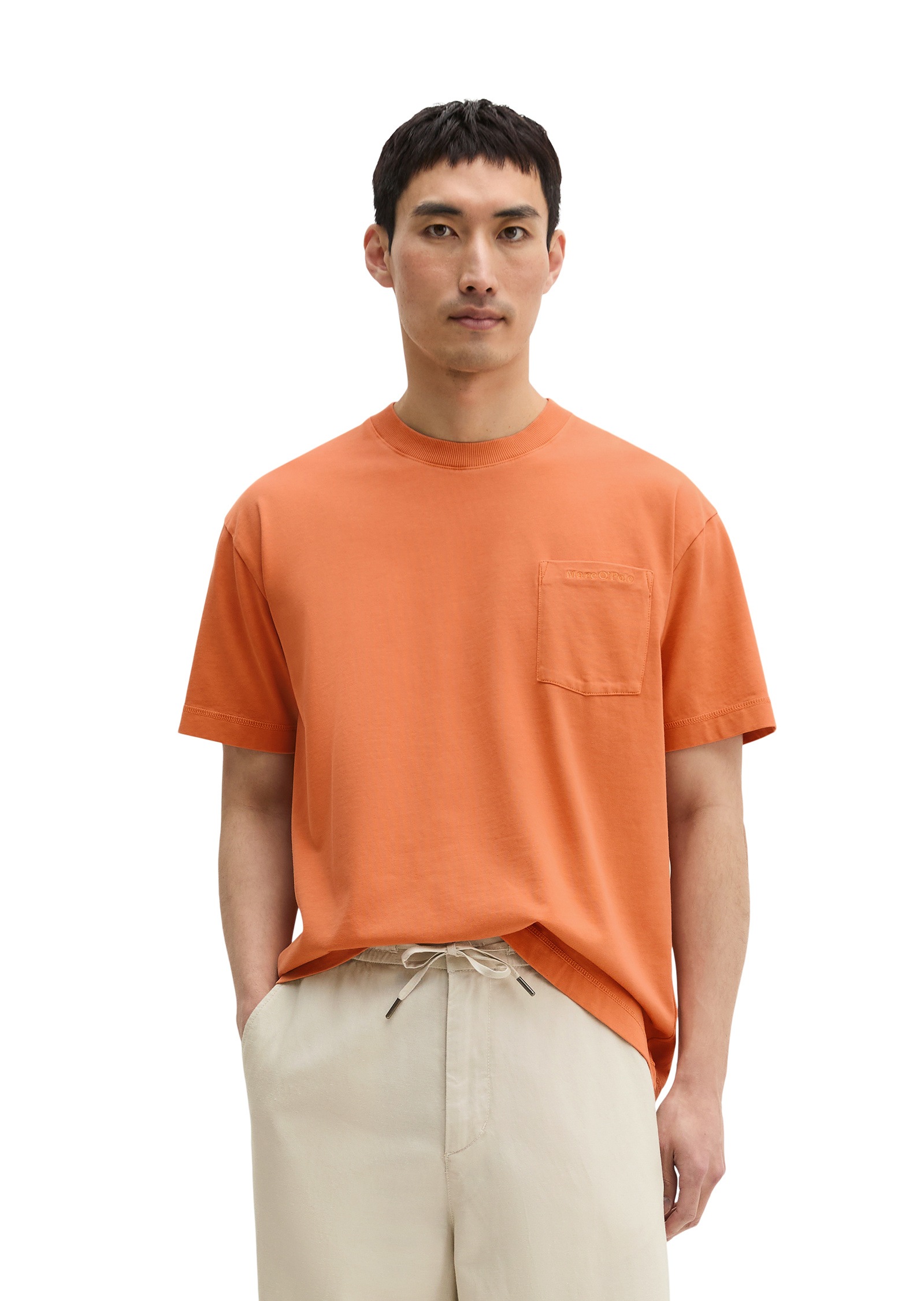 Marc O'Polo T-Shirt »aus schwerem Bio-Baumwoll-Jersey«