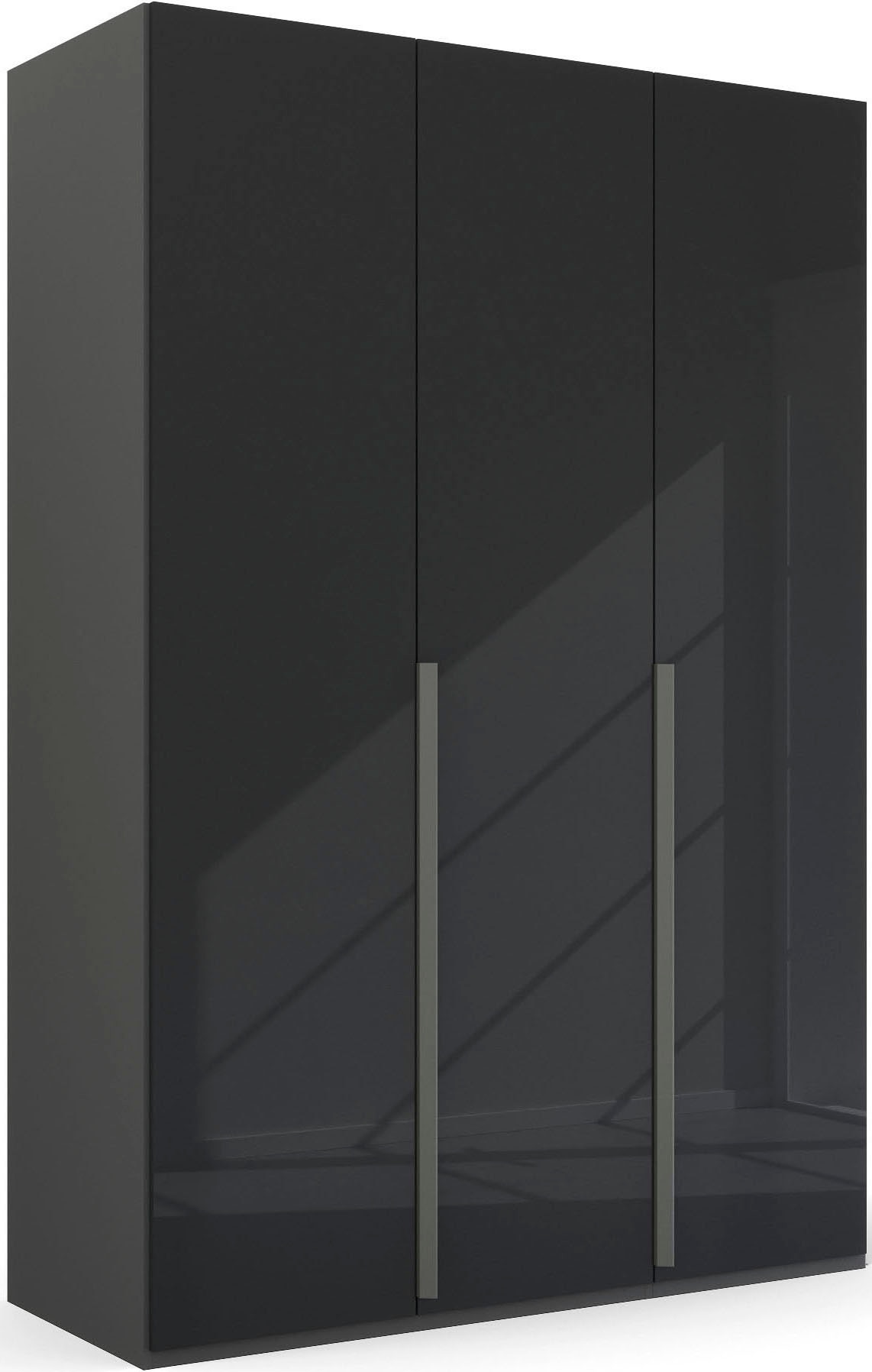 rauch Drehtürenschrank "Kleiderschrank Schrank Garderobe Wäscheschrank PURISMA Glasfront" in den Breiten 151/201/251/301 cm, inkl. SOFT-CLOSE-FUNKTION, schlichte Eleganz, mit umfangreicher Innenausstattung MADE IN GERMANY