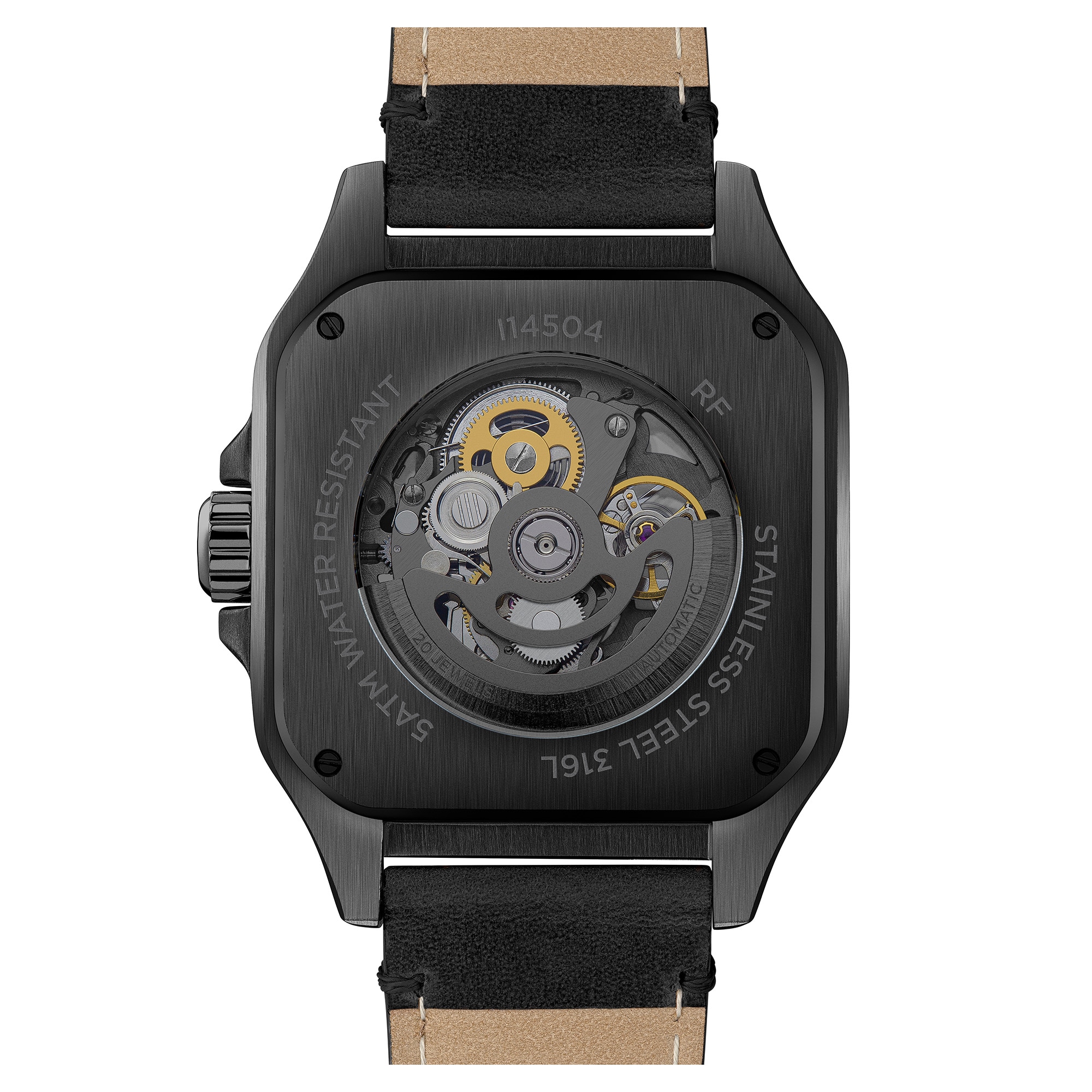 Ingersoll Automatikuhr »The Ollie« Armbanduhr, Herrenuhr, Mechanische Uhr, Lederarmband, analog