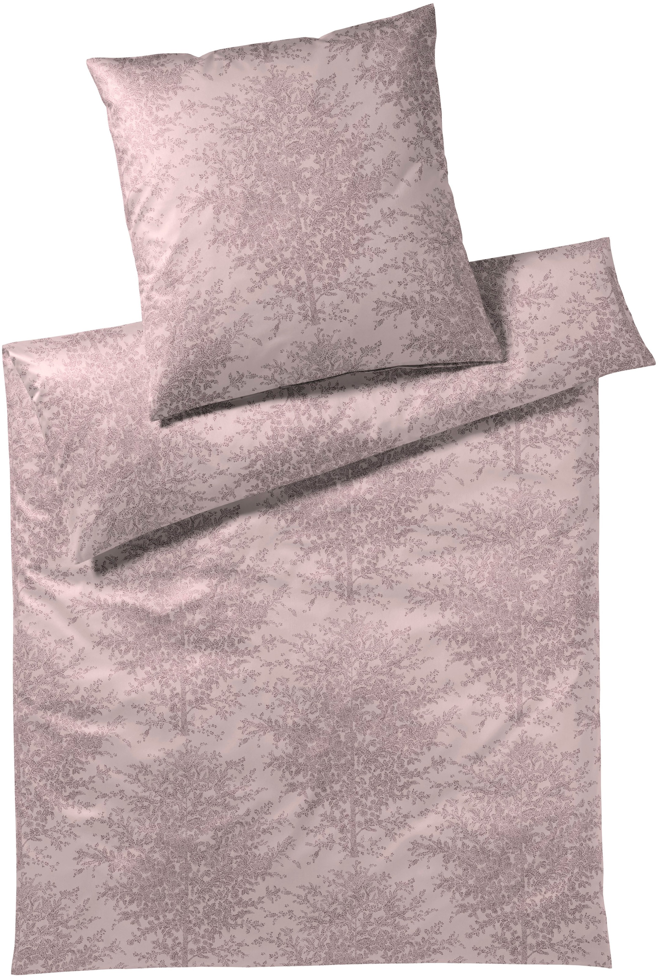 Elegante Bettwäsche "Forest" 2 Stk. tlg. angenehmes Hautgefühl günstig online kaufen
