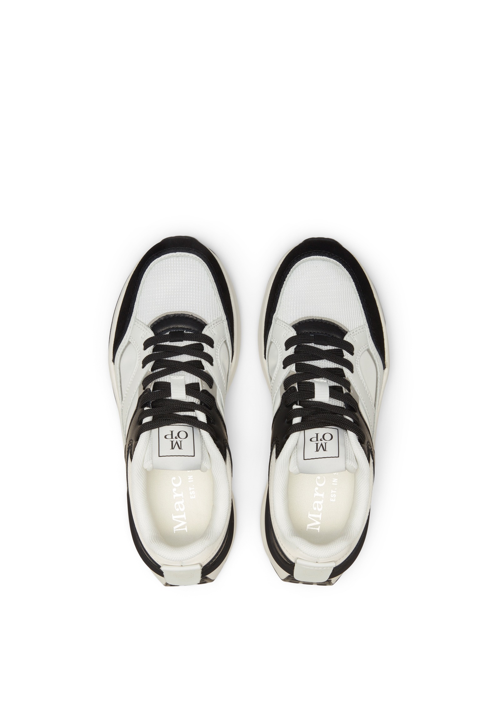 Marc O'Polo Sneaker »aus Rindleder und Mesh«