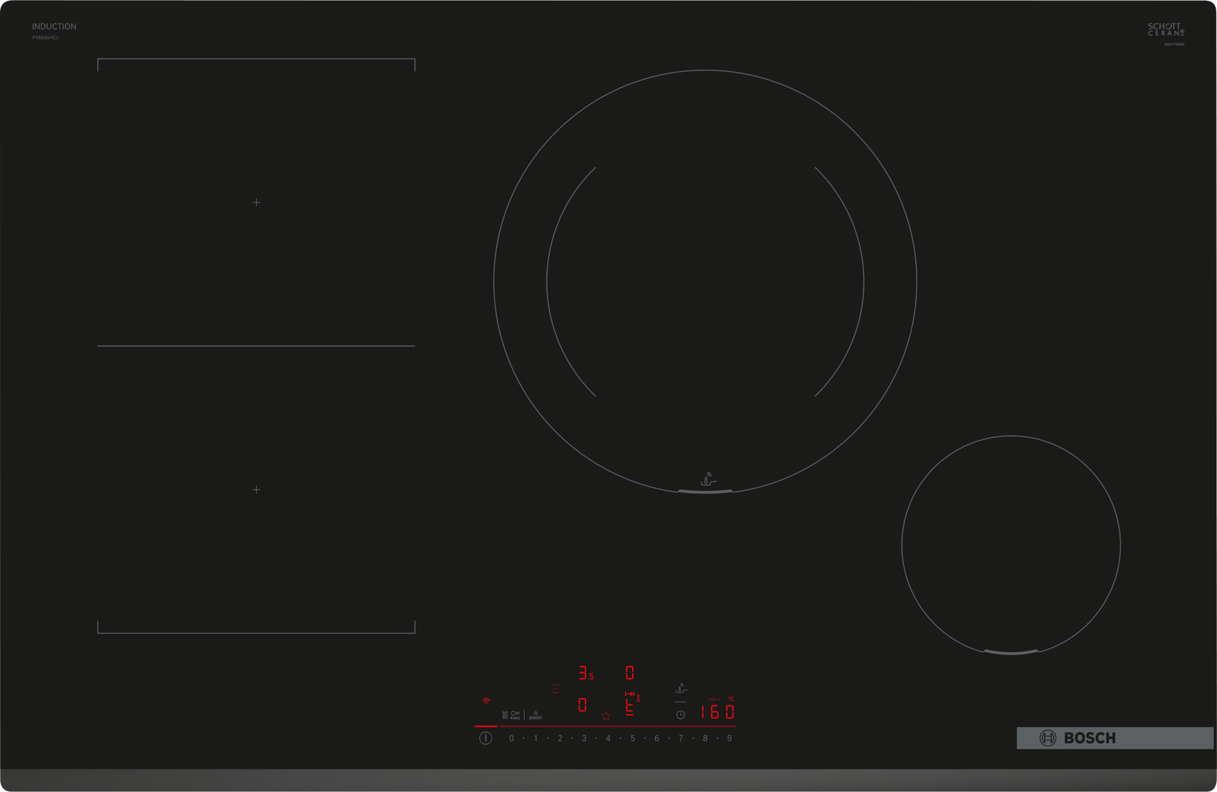 BOSCH Induktions-Kochfeld "PVS831HC1E"