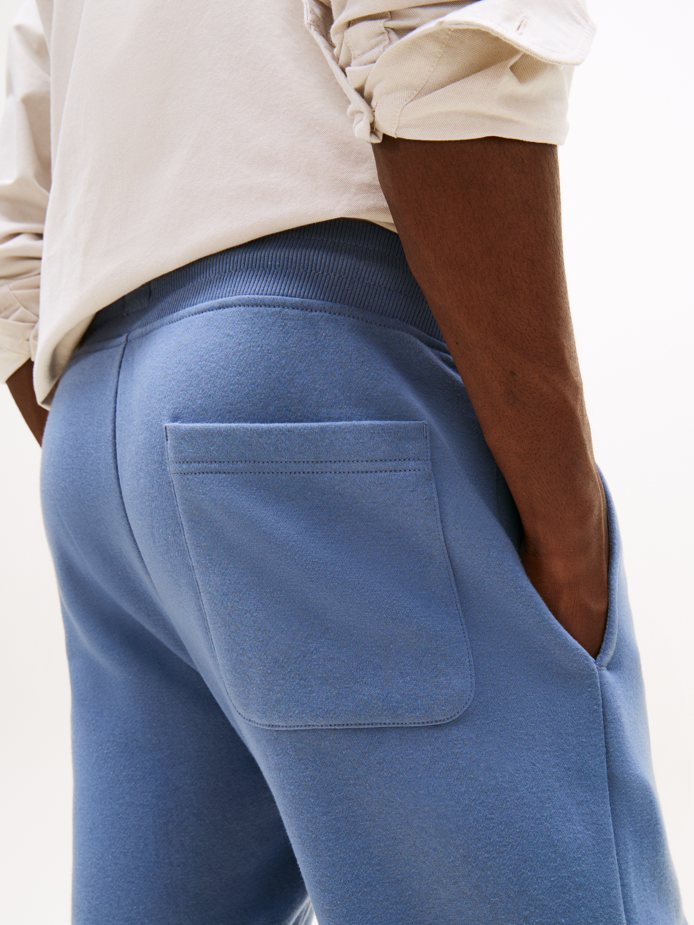 Tommy Jeans Sweathose "TJM SLIM S FLAG SWEATPANT", Mit Kordelzug günstig online kaufen