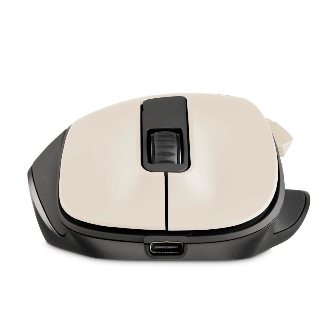 Hama ergonomische Maus »Optische 6 Tasten Funkmaus, ergonomisch, Rechtshänder, leise Tasten«, Funk