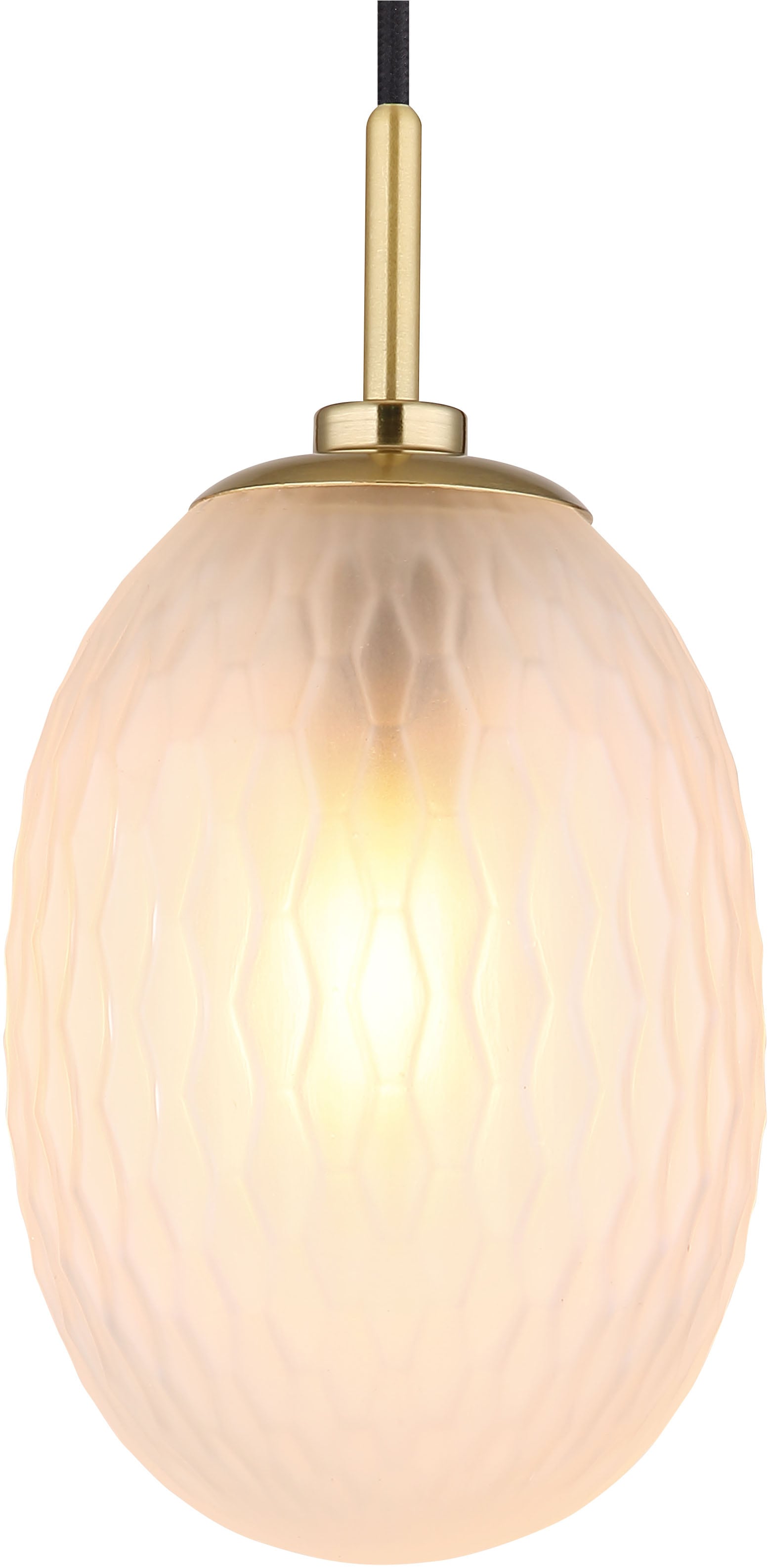 GLOBO LIGHTING Hängeleuchte »DEVIN«, Leuchtmittel E14 | ohne Leuchtmittel, Hängelampe/Pendelleuchte/Esszimmer/Wohnzimmer/Esstisch