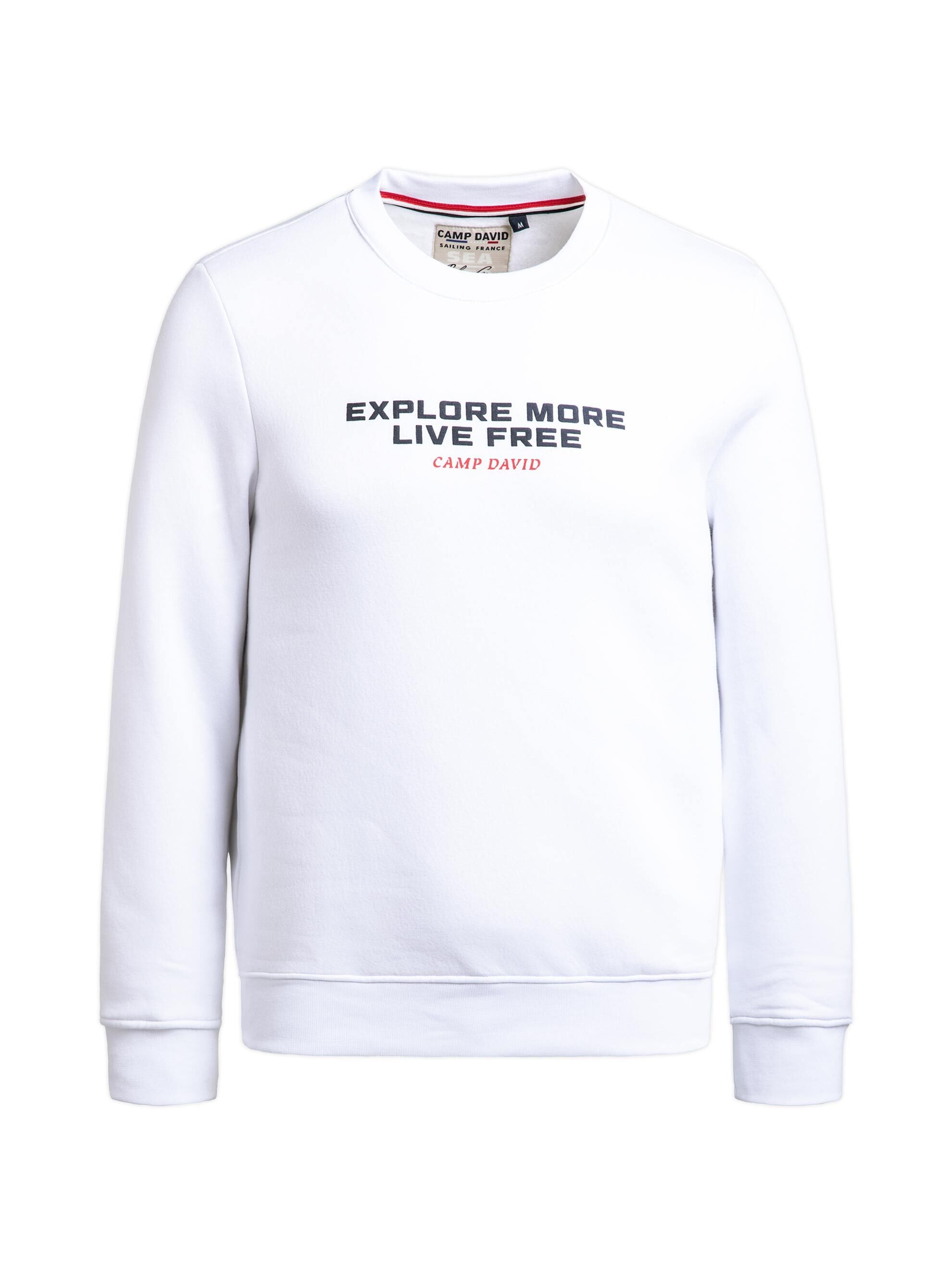 CAMP DAVID Sweater , mit Print
