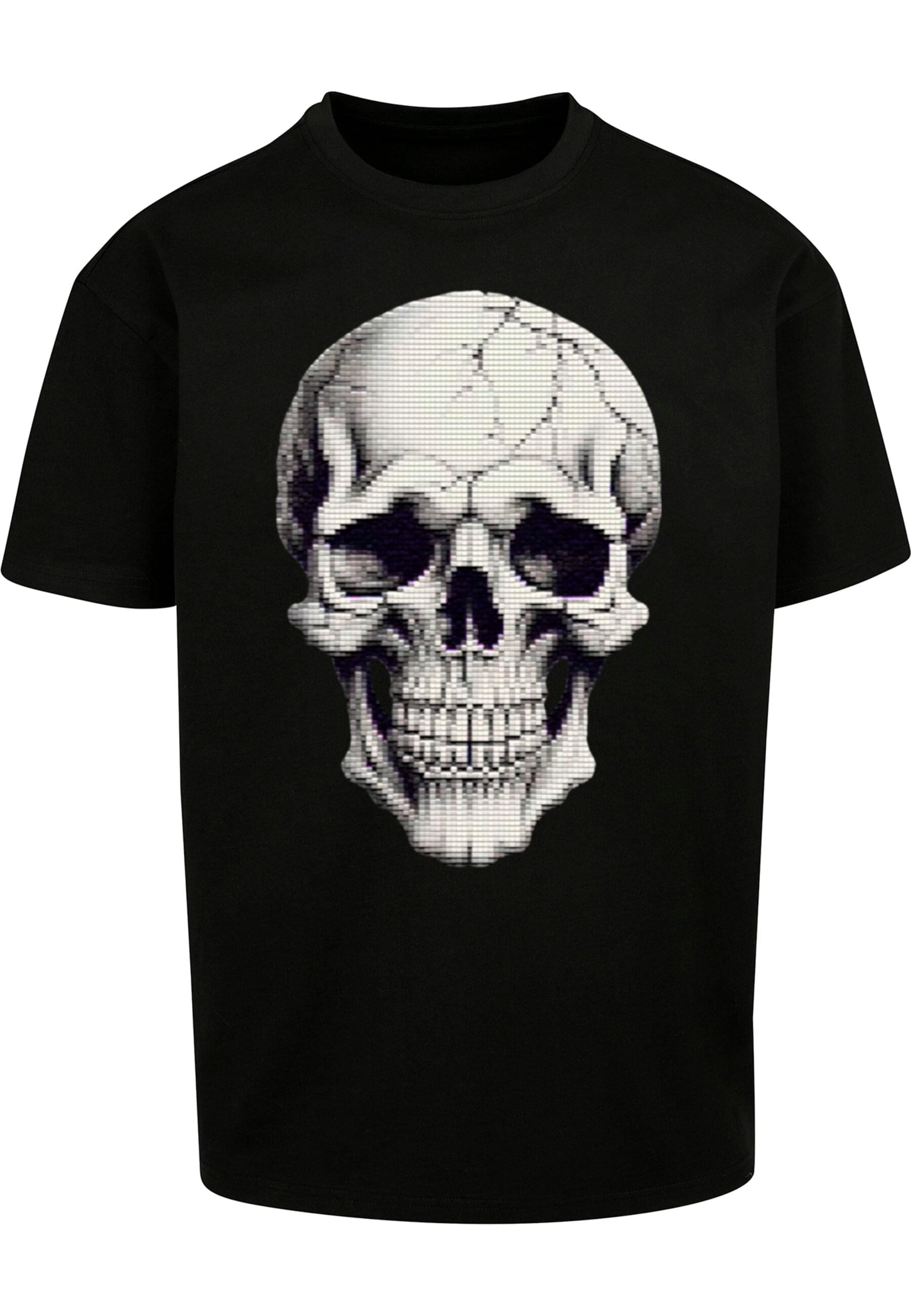 Merchcode T-Shirt "Merchcode Halloween - Skull Tee" 1 Stk. tlg. günstig online kaufen