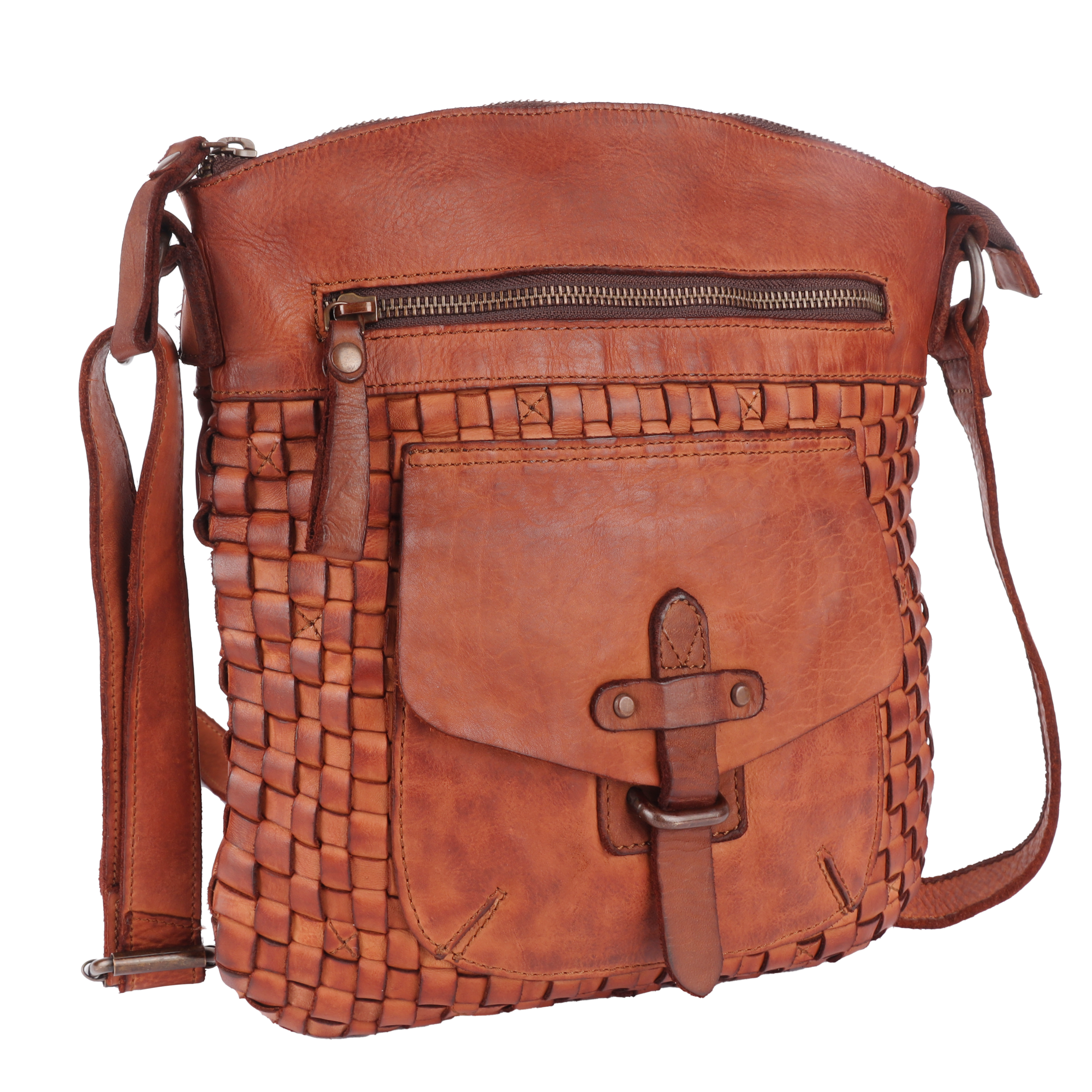 HARBOUR 2nd Umhängetasche "Aurora" Unisex Schultertasche mit Vordertaschenf günstig online kaufen