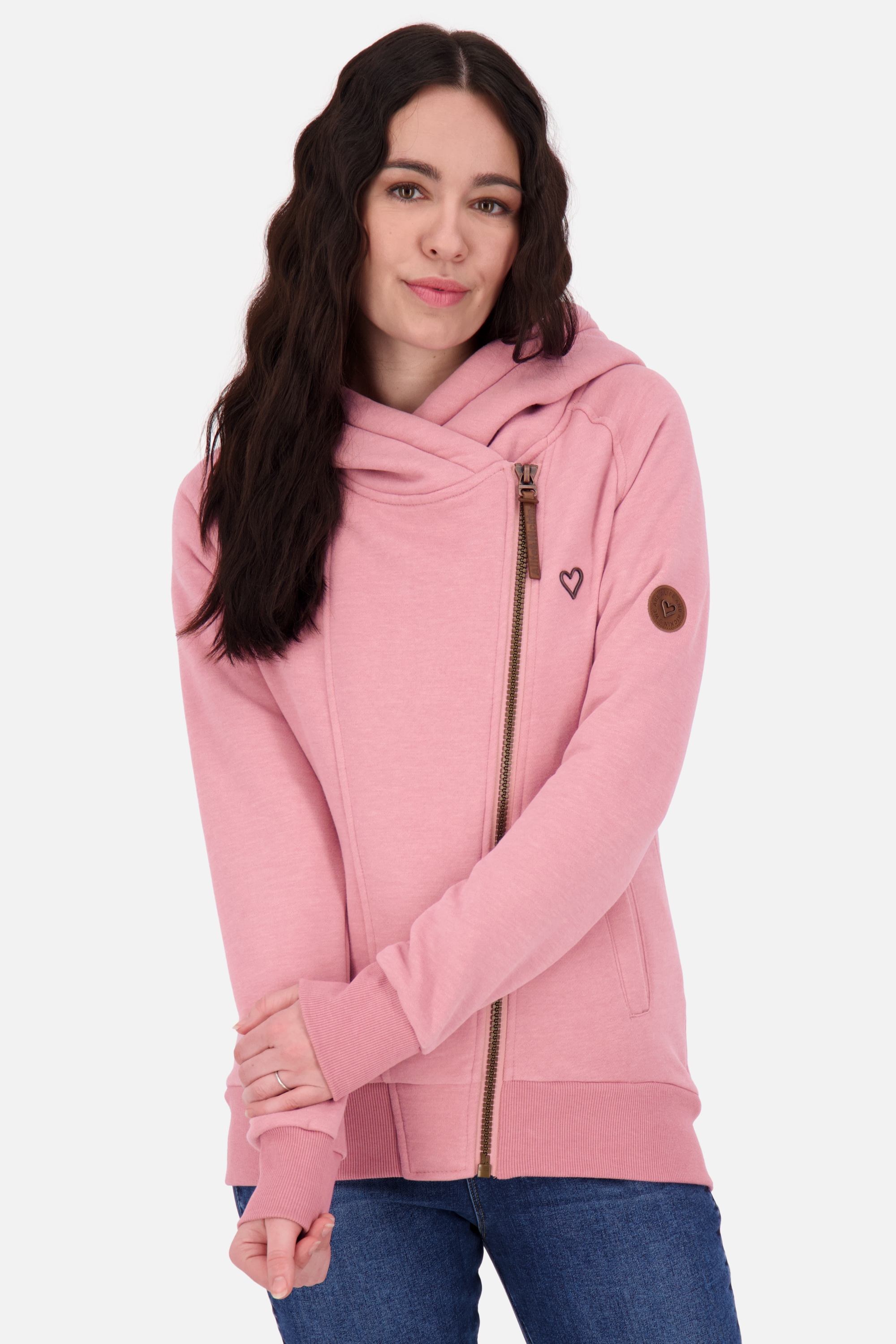 Alife & Kickin Kapuzensweatjacke "Damen YasminAK F" günstig online kaufen