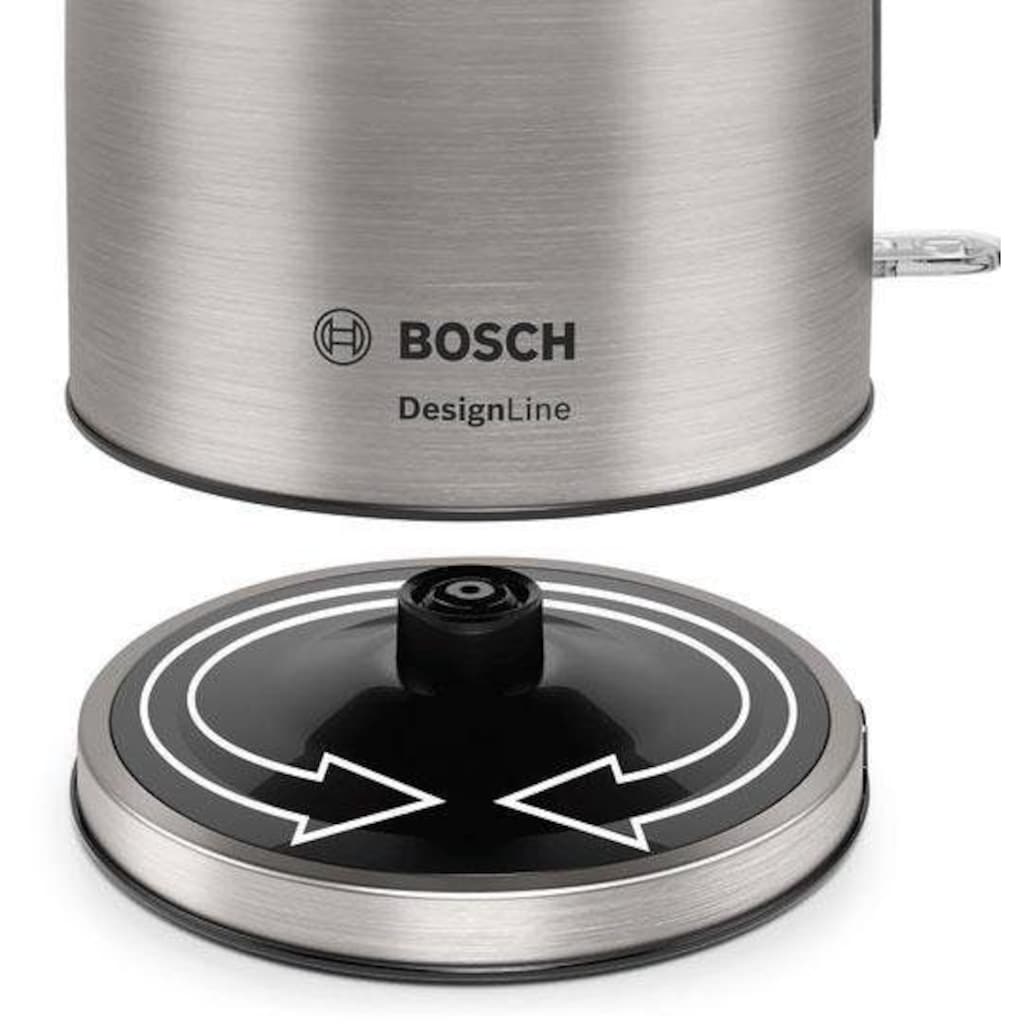 BOSCH Wasserkocher »TWK5P480 DesignLine«, 1,7 l, 2400 W