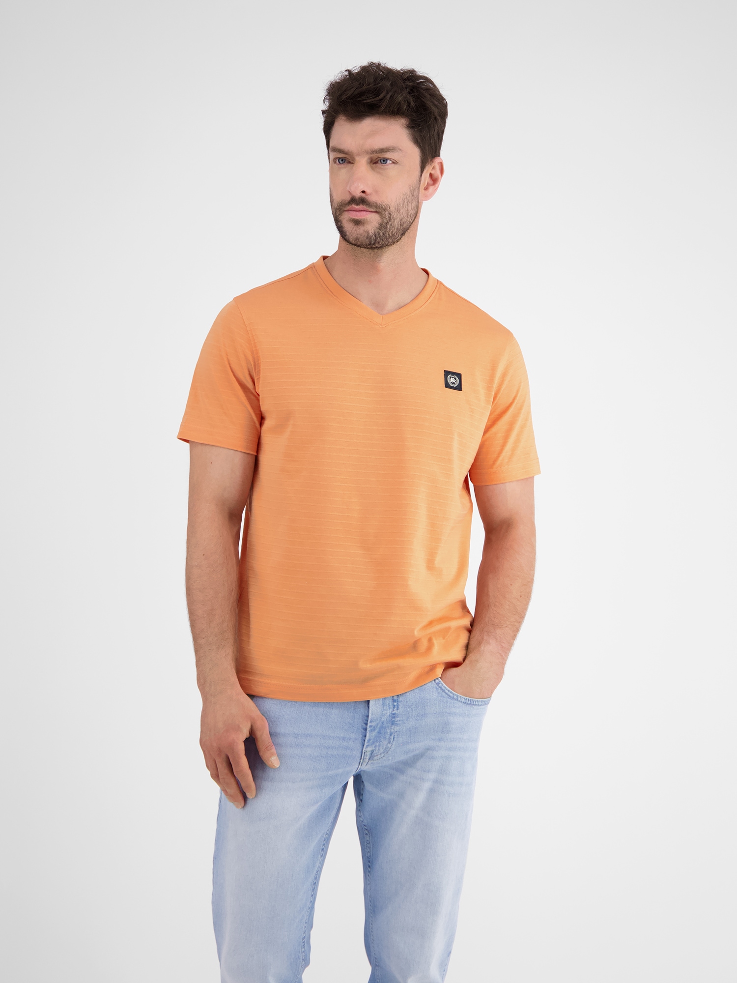 LERROS T-Shirt "LERROS Herren T-Shirt mit V-Ausschnitt" günstig online kaufen