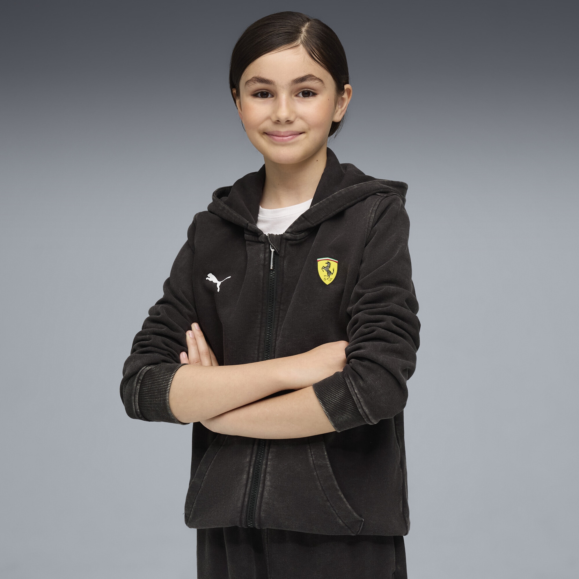PUMA Sweatjacke »Scuderia Ferrari Sportswear Kapuzen-Sweatjacke Jugendliche«