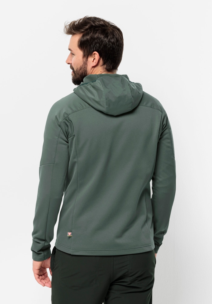 Jack Wolfskin Kapuzenfleecejacke »ALPGRAT PRO INS FZ M«, mit Kapuze