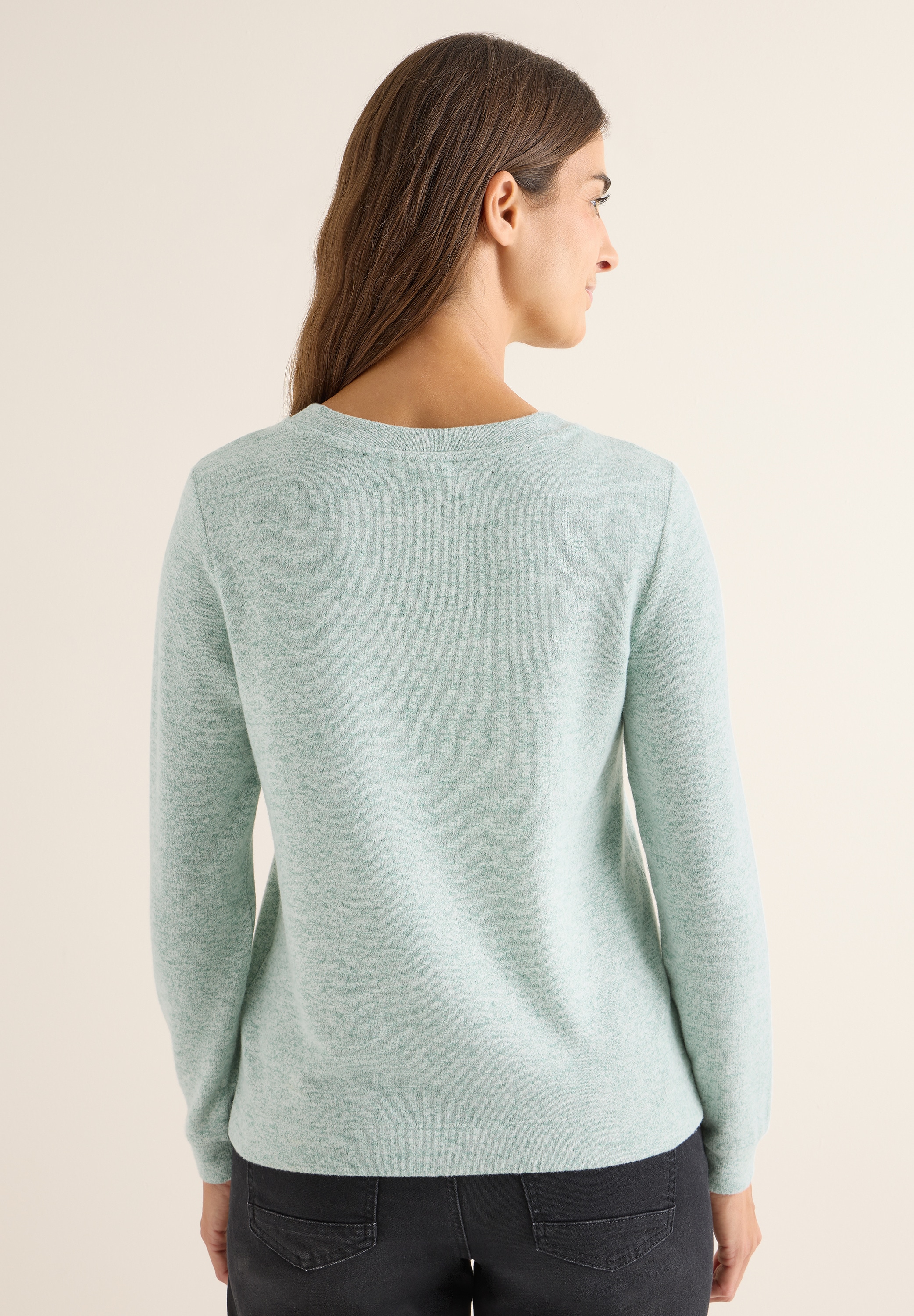 Cecil Langarmshirt, mit Rundhalsausschnitt