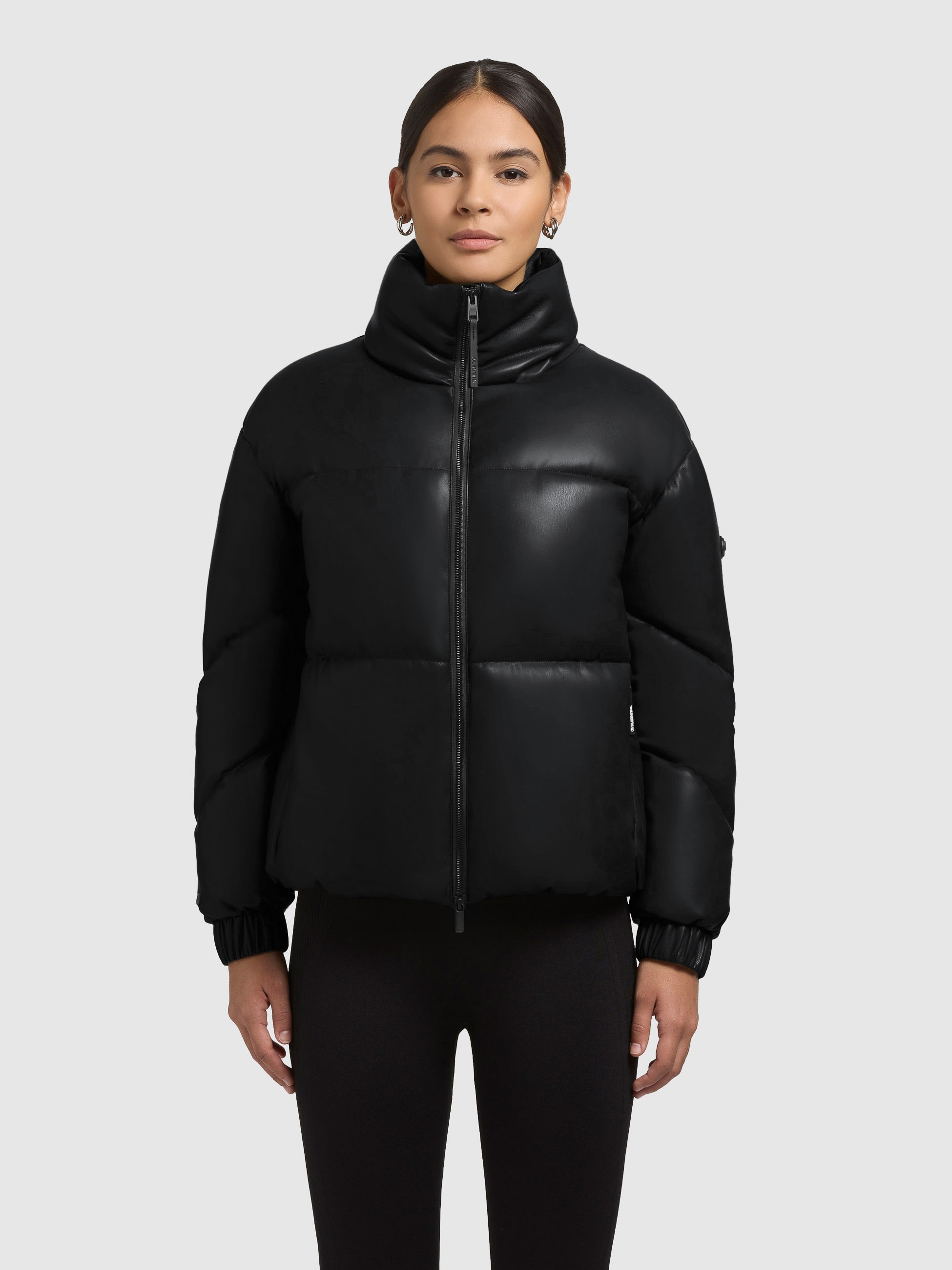 khujo Lederimitatjacke »KHALIA« ohne Kapuze