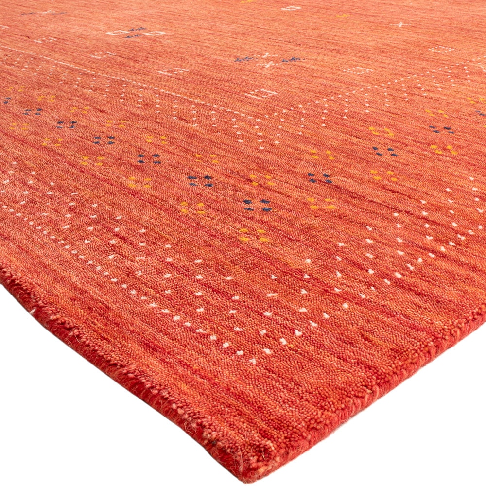 morgenland Wollteppich »LuxeWeave - Gabbeh Teppich - Loribaft Softy«, rechteckig, 1,2 mm Höhe, Sehr weicher Flor