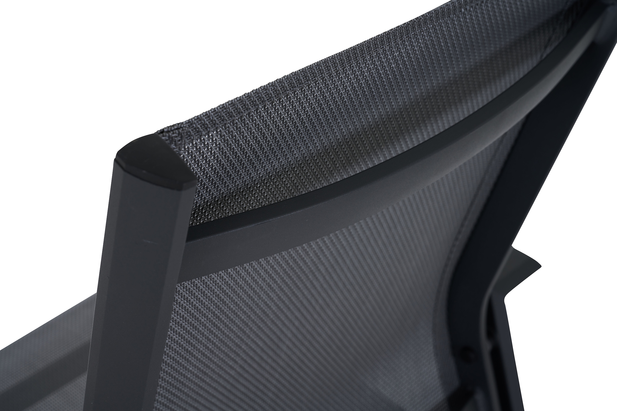 Siena Garden Gartensessel »TAURO Stapelsessel, matt anthrazit« Gestell aus Aluminium, Ranotex® Bezug royal-grey