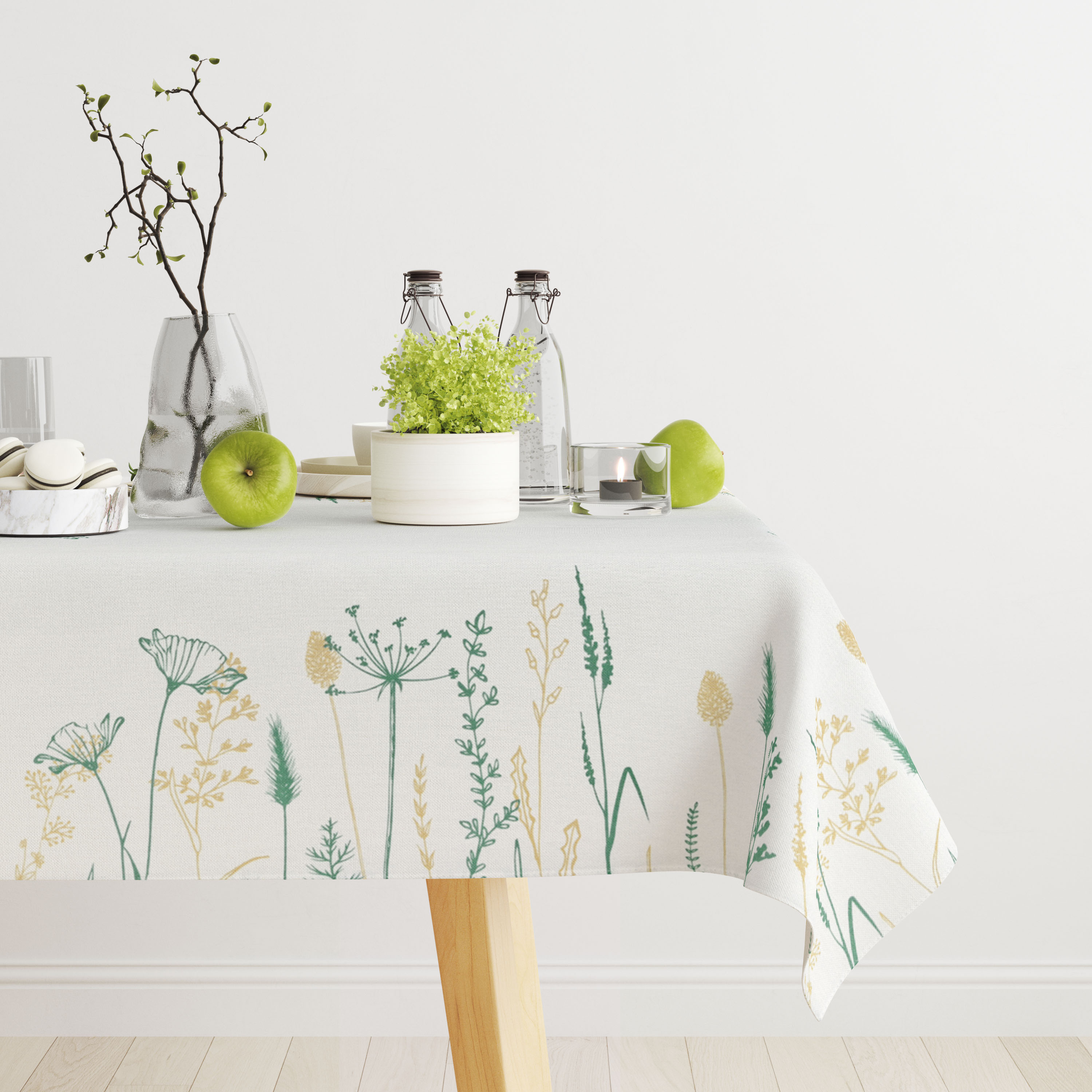 OTTO home Tischdecke "Nérac" bedruckt, mordern, Deko, Decke, Tischdeko, Wohnzimmer, Esszimmer