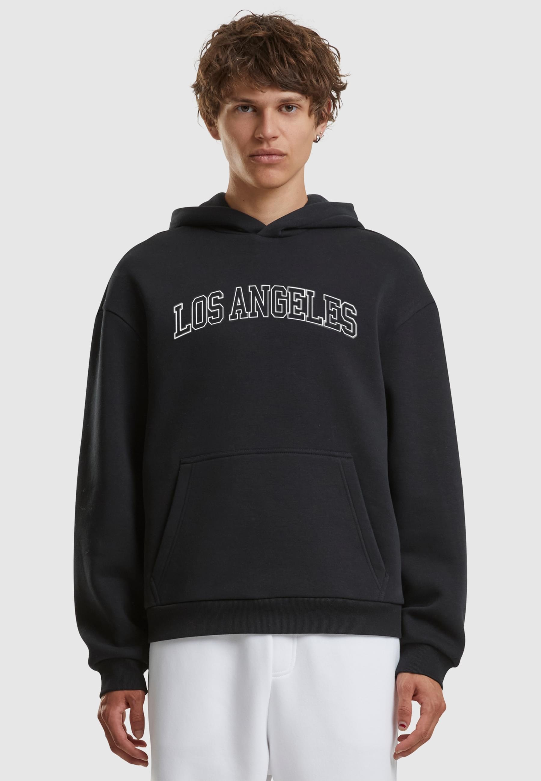 MisterTee Kapuzensweatshirt »MisterTee Los Angeles Fluffy Hoody«, 1 Stk.
