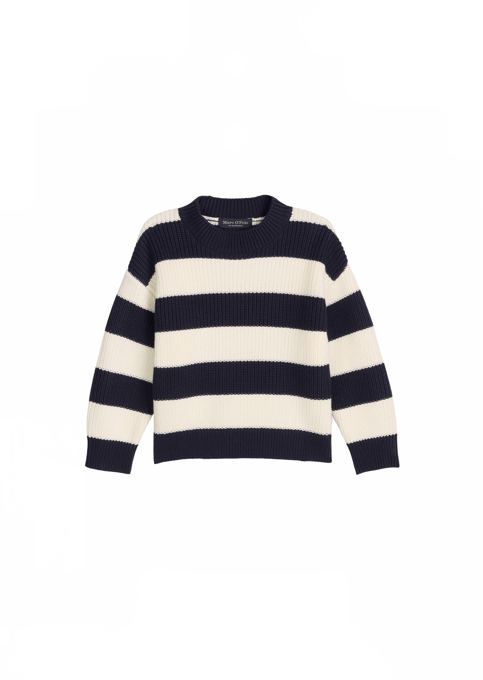 Marc OPolo Strickpullover "aus Bio-Baumwolle"