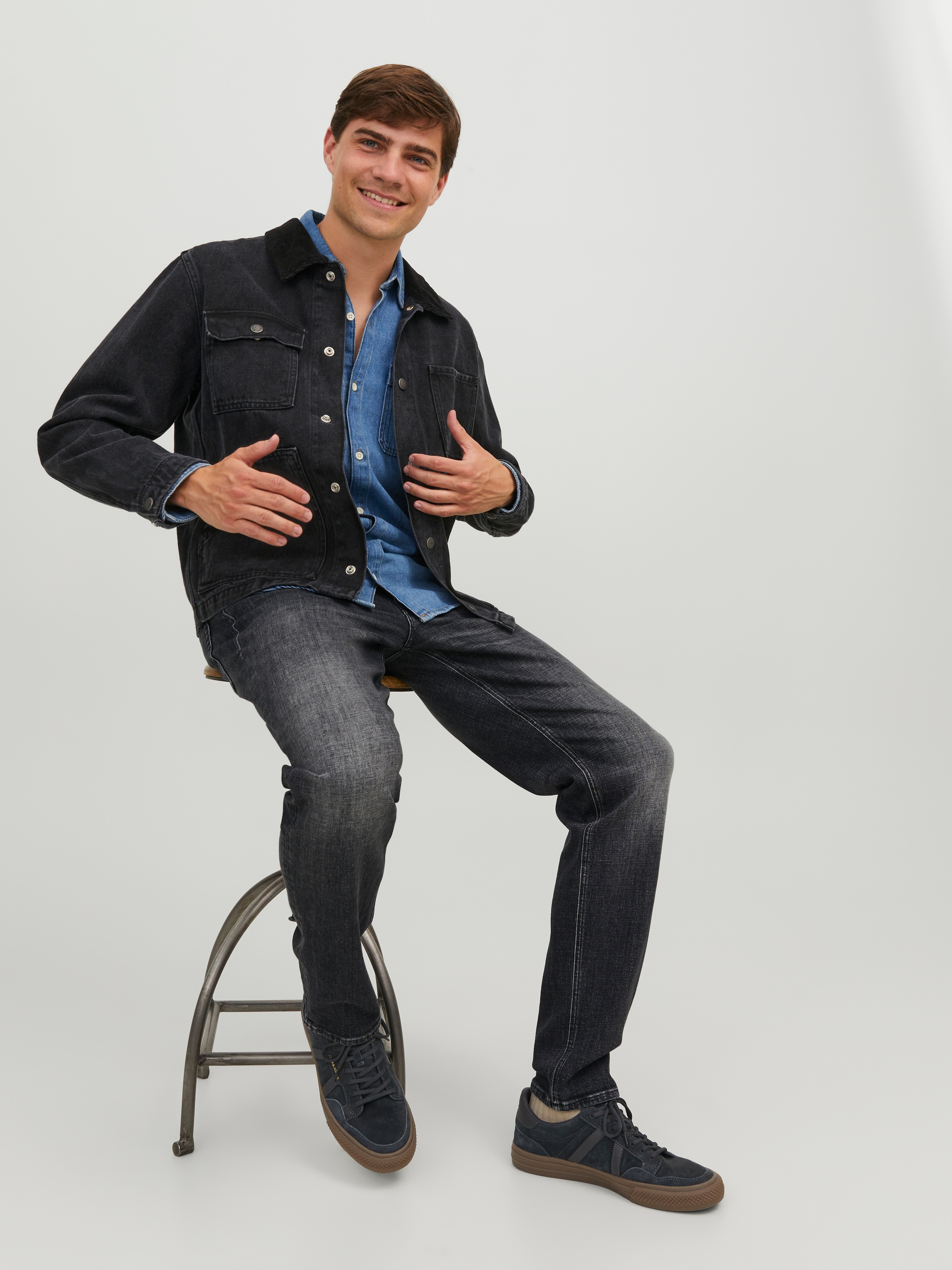 Jack & Jones Tapered-fit-Jeans »JJIMIKE JJORIGINAL JOS 711 NOOS«