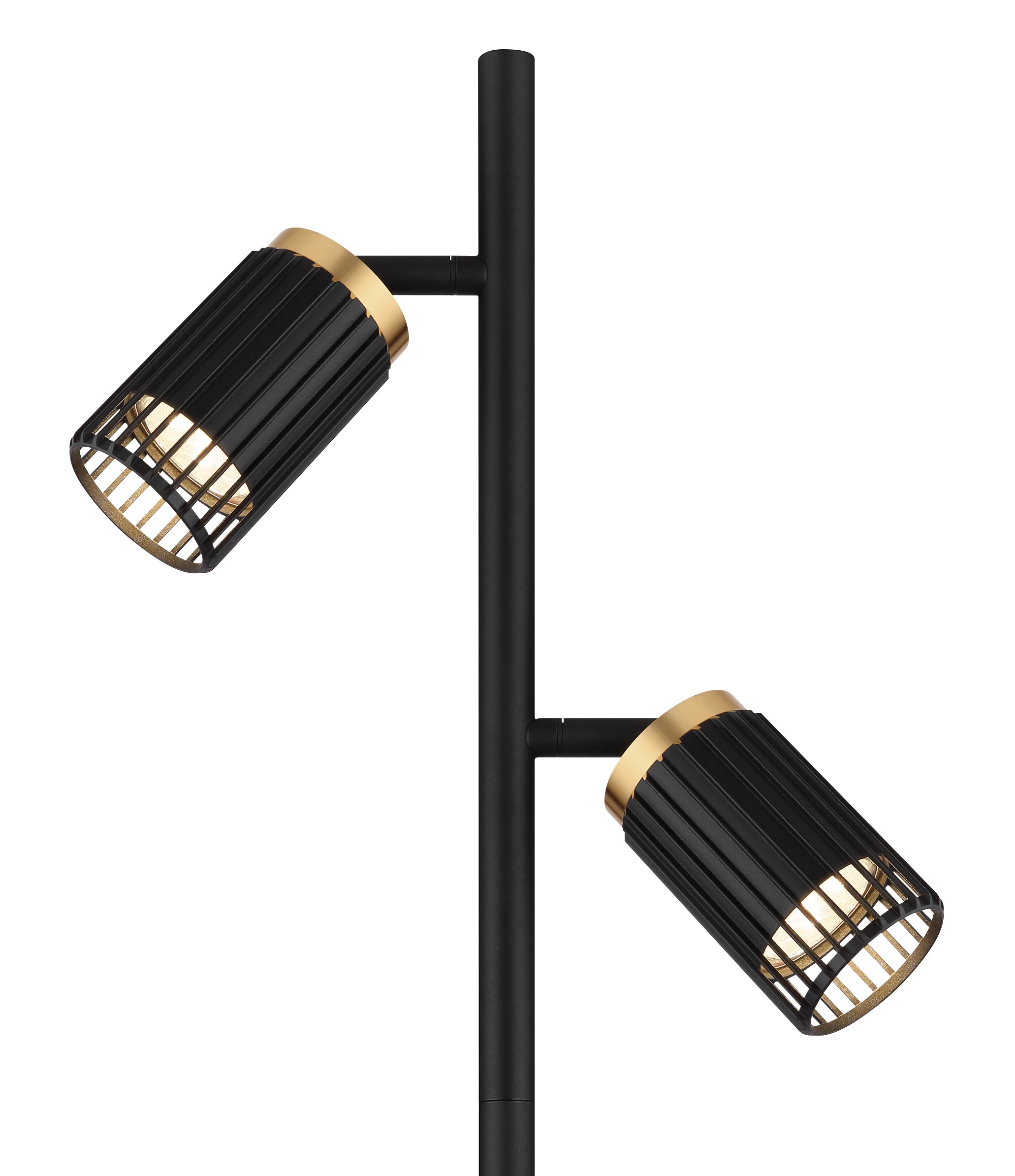 GLOBO LIGHTING Stehlampe »KORBEN«, Leuchtmittel GU10 | ohne Leuchtmittel, Stehleuchte/Wohnzimmer/Schlafzimmer/Flur