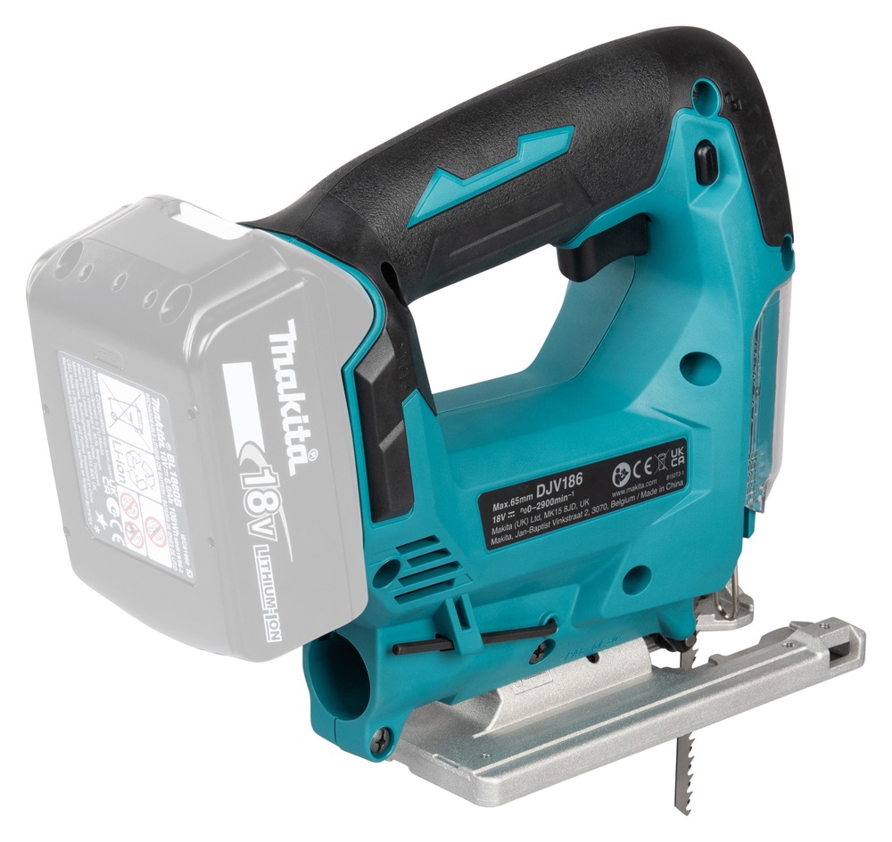 Makita Akku-Pendelhubstichsäge »»DJV186Z« mit 3-facher Pendelhubeinstellung, ohne Akku und Ladegerät« 0-2.900 min⁻¹, 65 mm