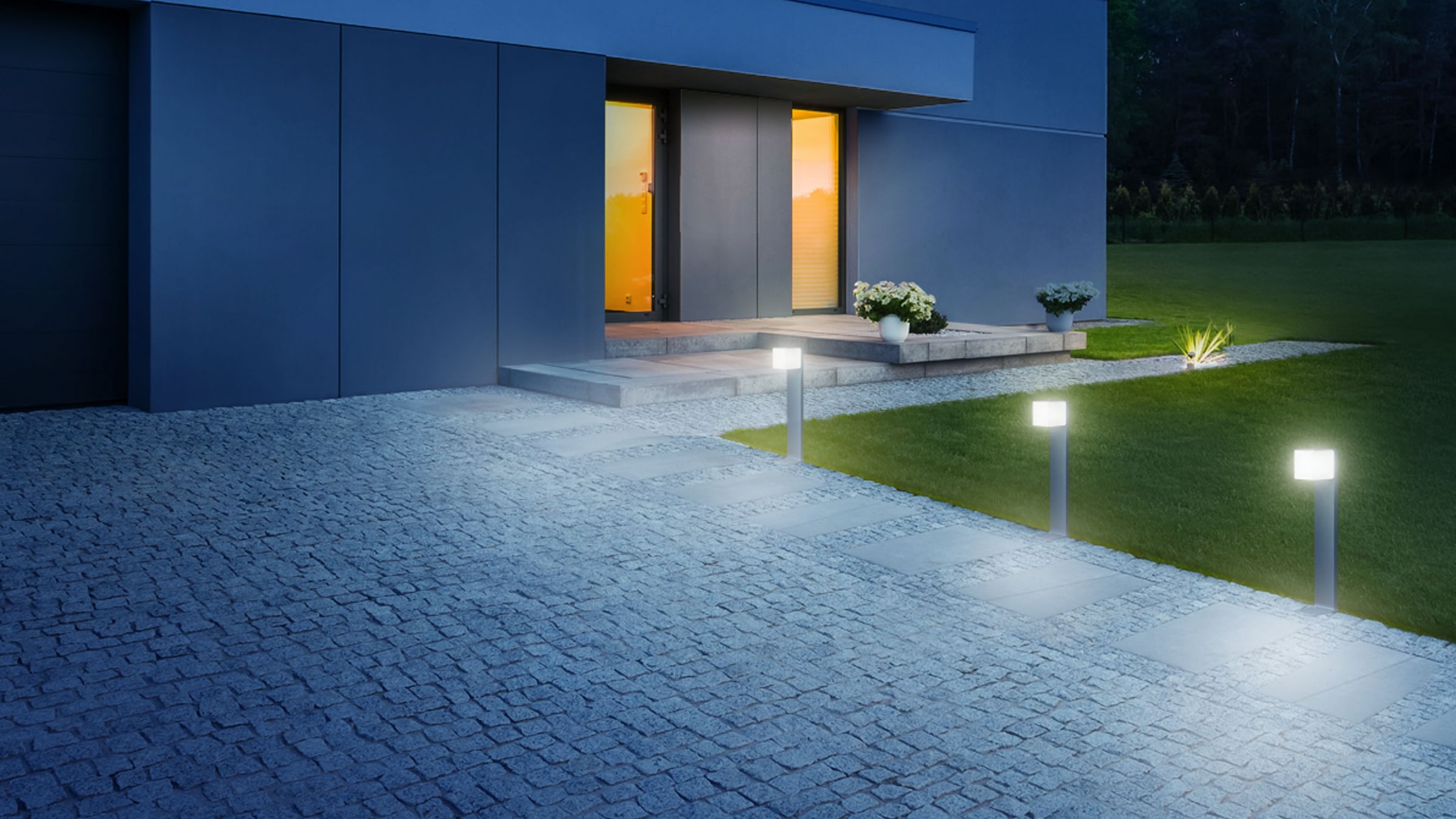 steinel LED Außen-Stehlampe »GL Bewegungsmelder, SC kaufen Smart 80 Home,Bluetooth,Weg-Pollerleuchte BAUR SI«, | 160°