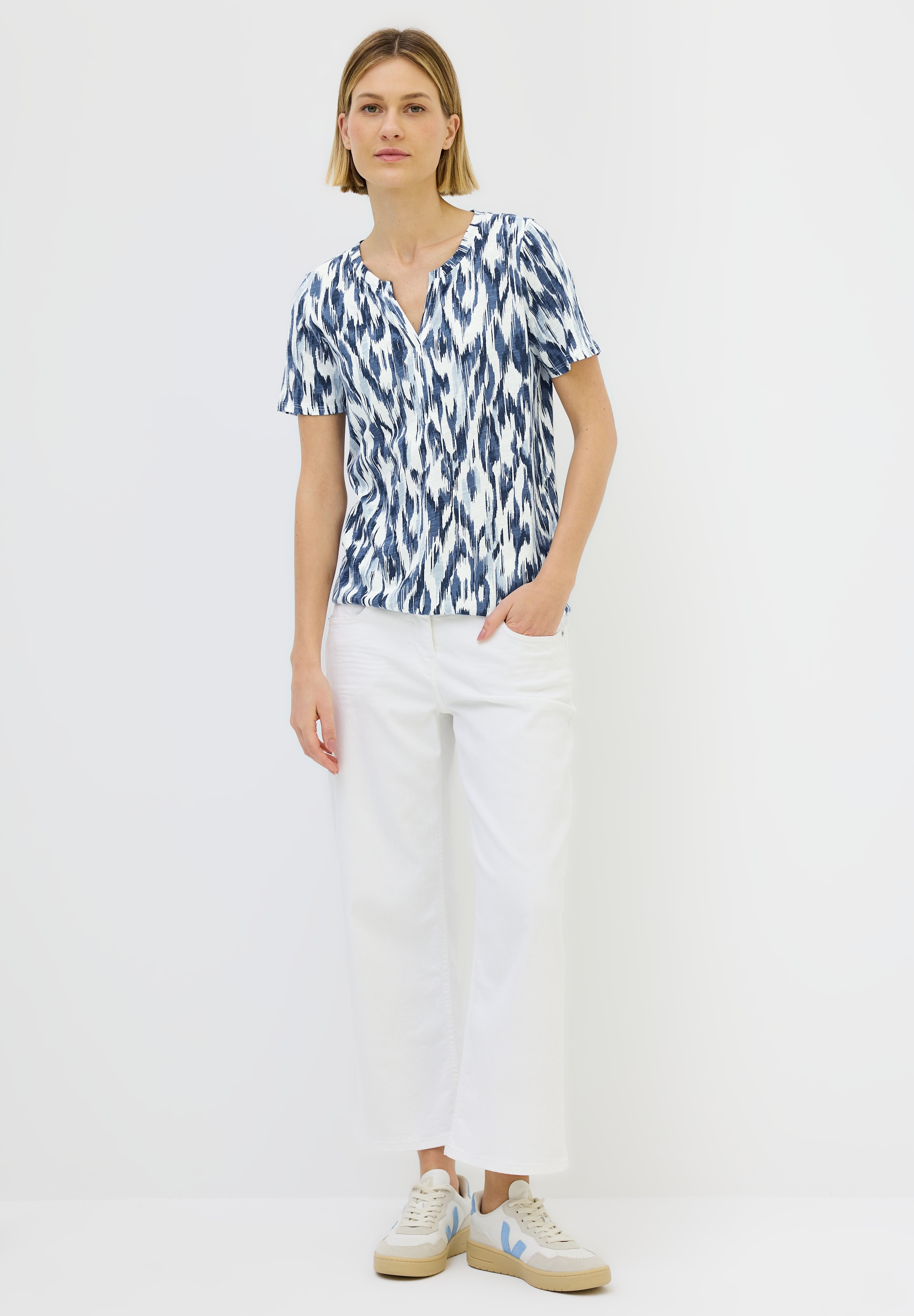 Cecil Print-Shirt, 2in1 Optik
