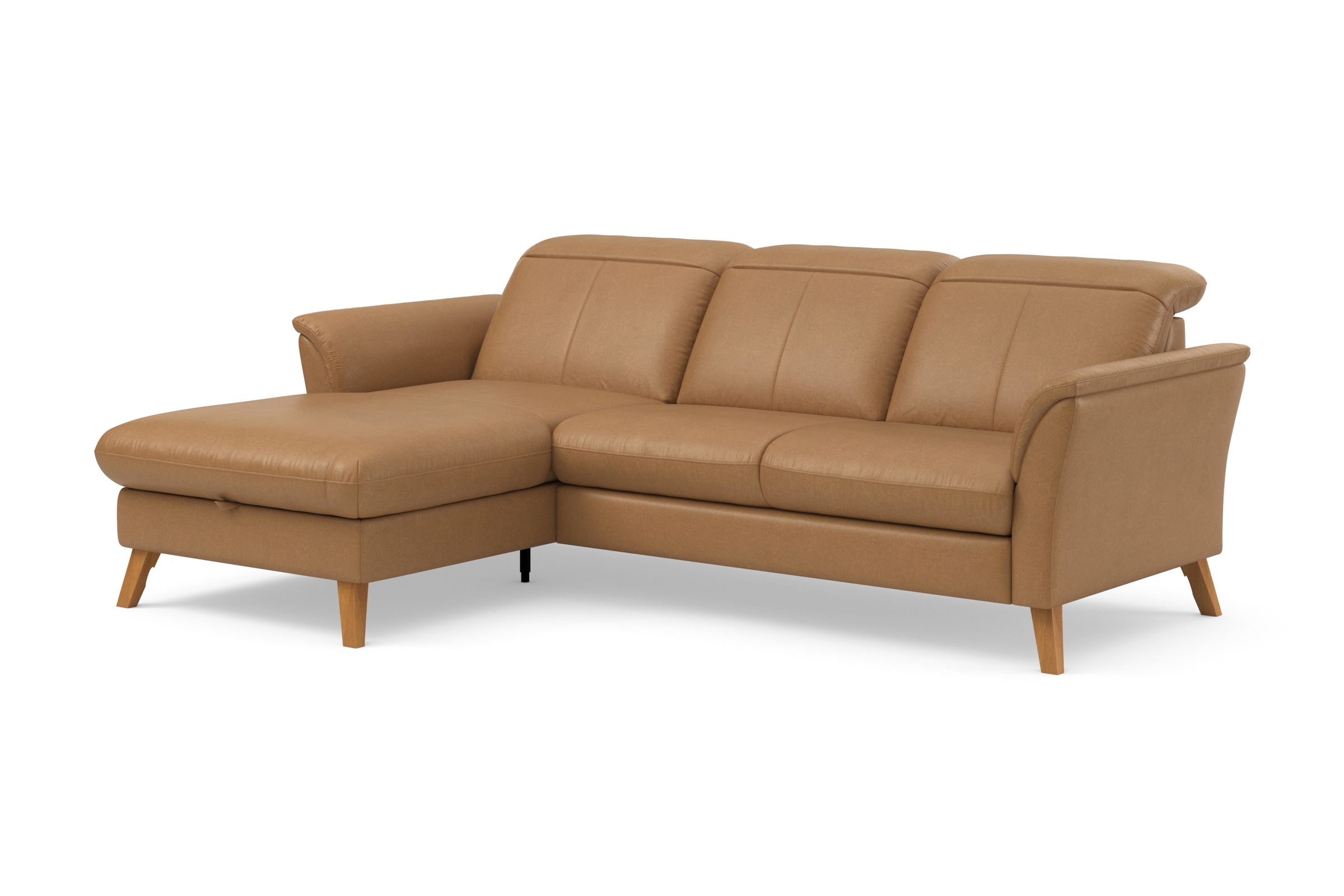 Thumbnail - sit&more Ecksofa "Romero L-Form" wahlweise mit oder ohne Relax-Funktion, Bettfunktion, Bettkasten