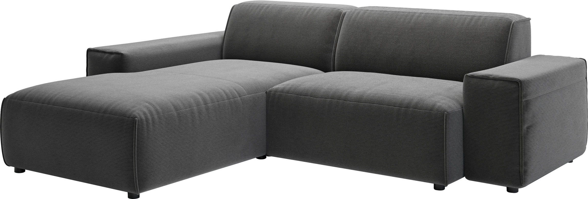 andas Ecksofa »Glimminge L-Form auch in Breitcord, Feincord + Easy care-Bezug,«, Breite 234, Zierkissen