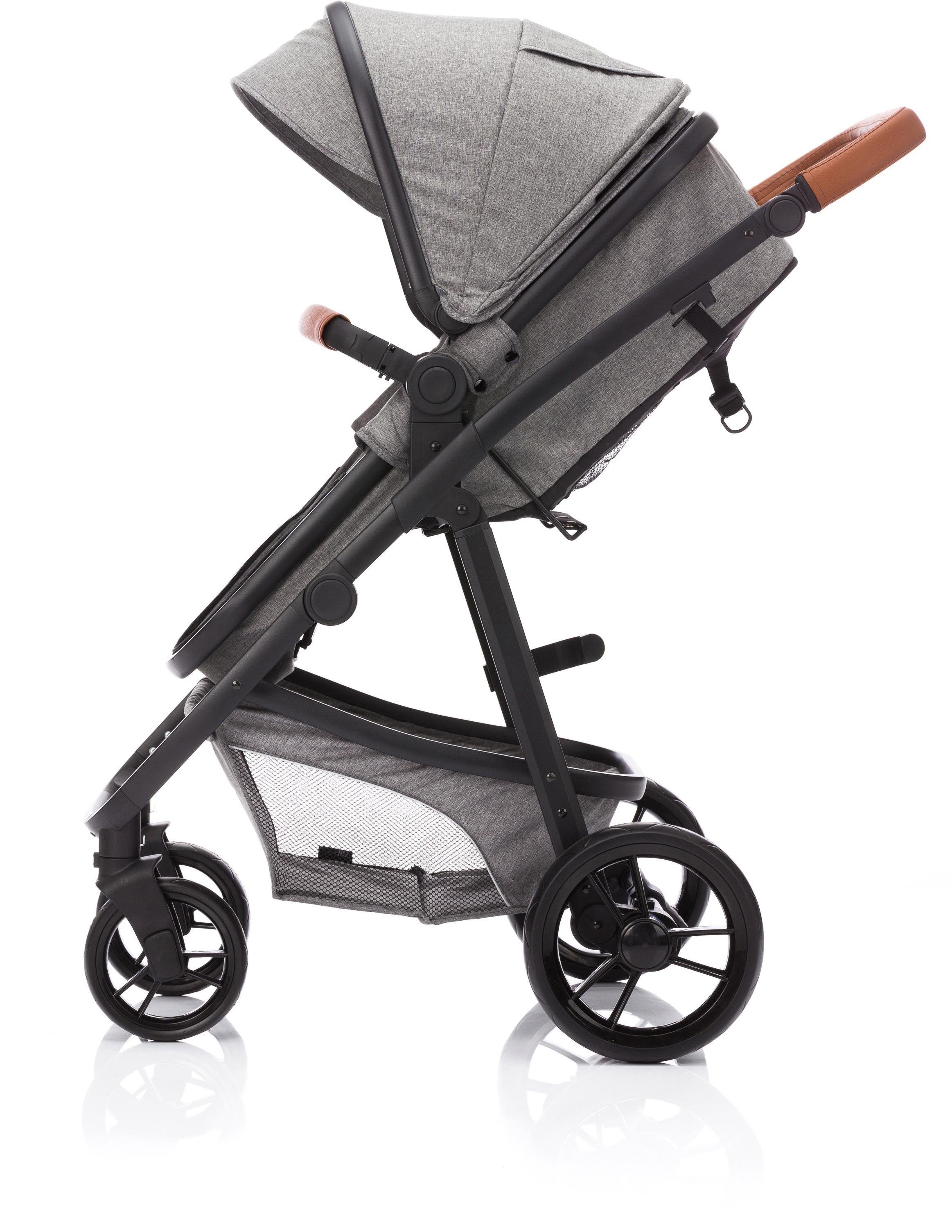 Fillikid Kombi-Kinderwagen »Panther, hellgrau«, 22 kg