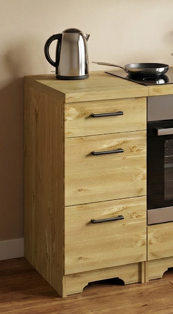 Home affaire Unterschrank »Meliss« aus massiver Kiefer, Breite 40 cm, Soft-Close-Funktion