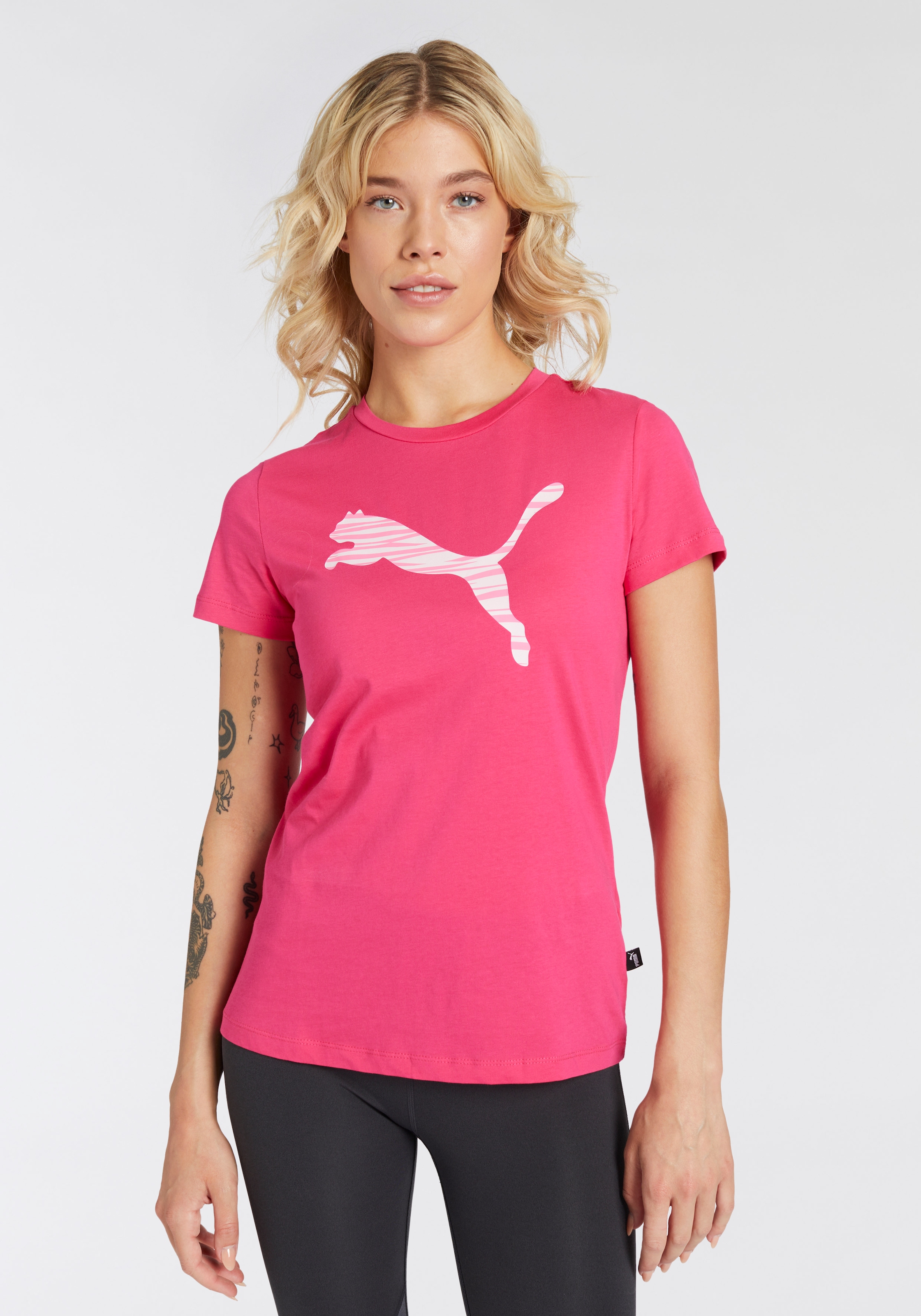 PUMA T-Shirt "ESS+ LOGO LAB TEE" günstig online kaufen