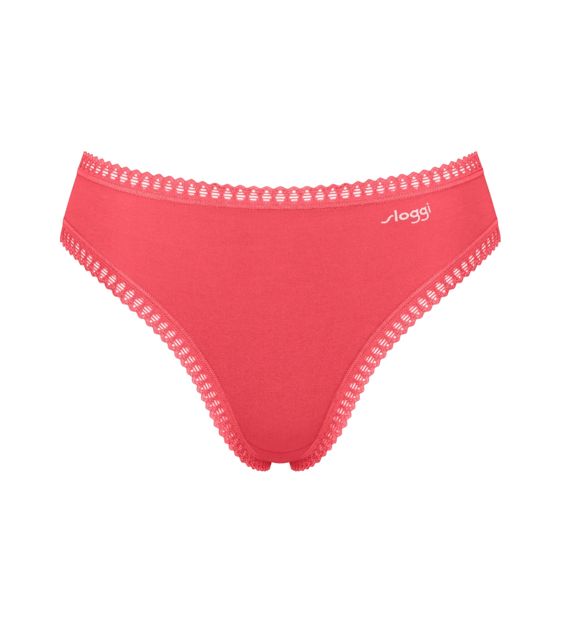 sloggi Slip »GO Crush« 3er Pack,  mit Spitzendetails, Multipack, hoher Beinausschnitt