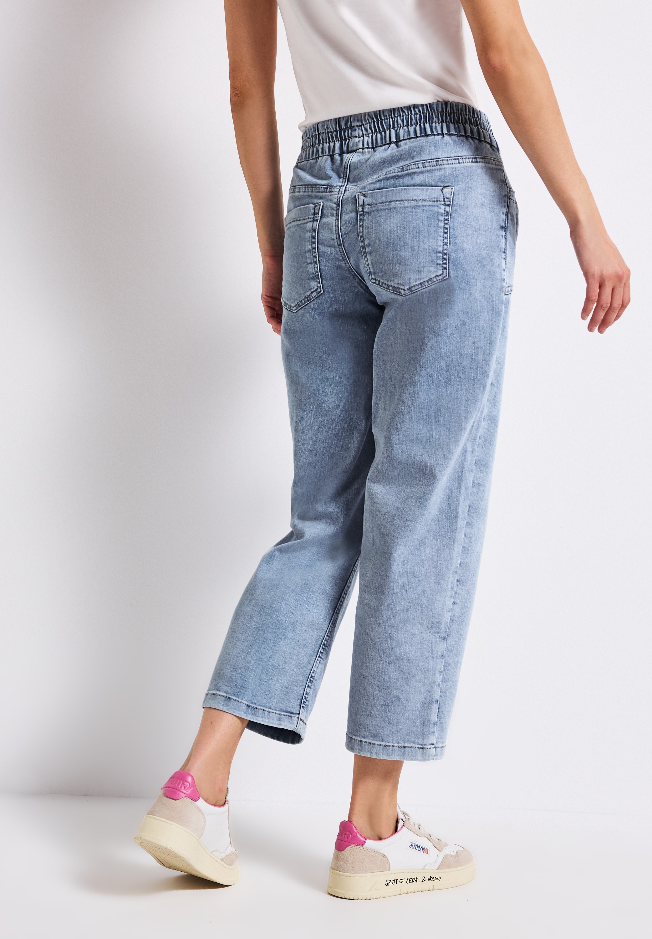 STREET ONE Straight-Jeans, Middle Waist günstig online kaufen