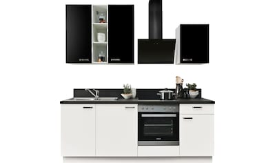 Express Küchen Küchenzeile »Bari«, mit E-Geräten, Soft-Close-Funktion und Vollauszug,... kaufen