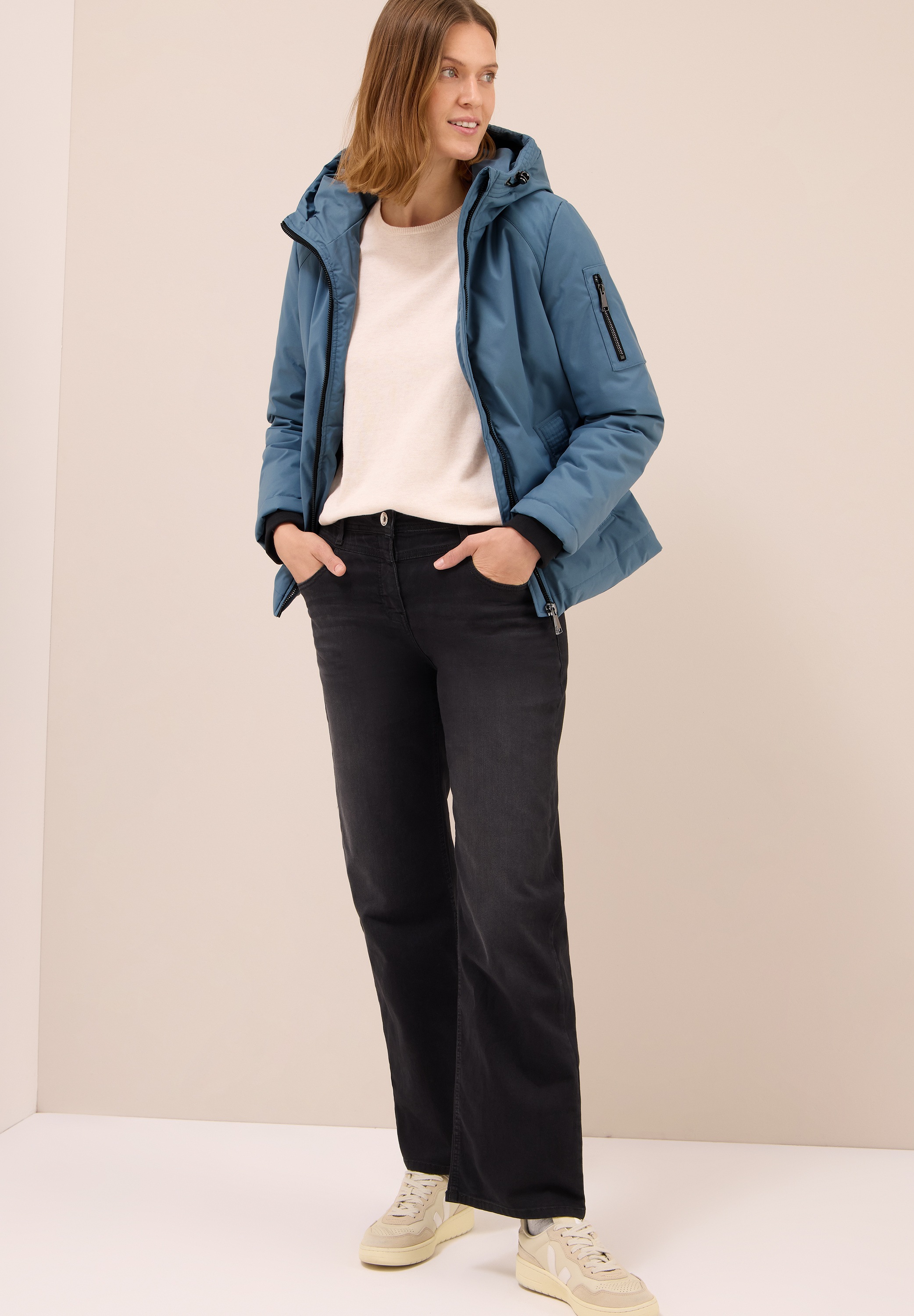 Cecil Outdoorjacke mit Kapuze mit Kapuze