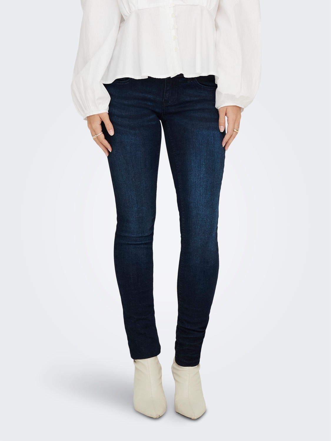 ONLY Skinny-fit-Jeans "ONLFWONDER SL SK JEANS DNM"