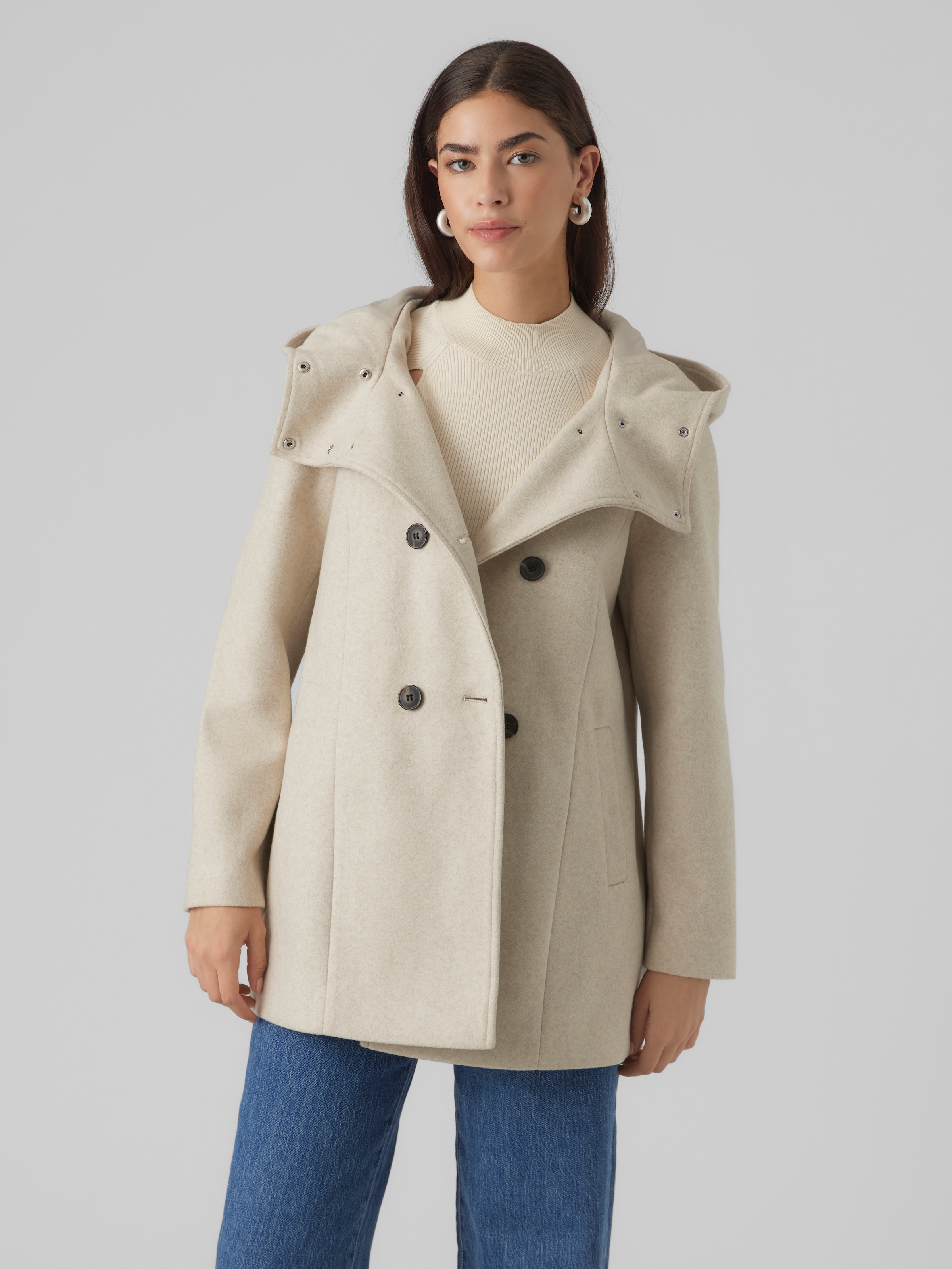 Vero Moda Langjacke "VMFORTUNESHILA JACKET GA NOOS" günstig online kaufen