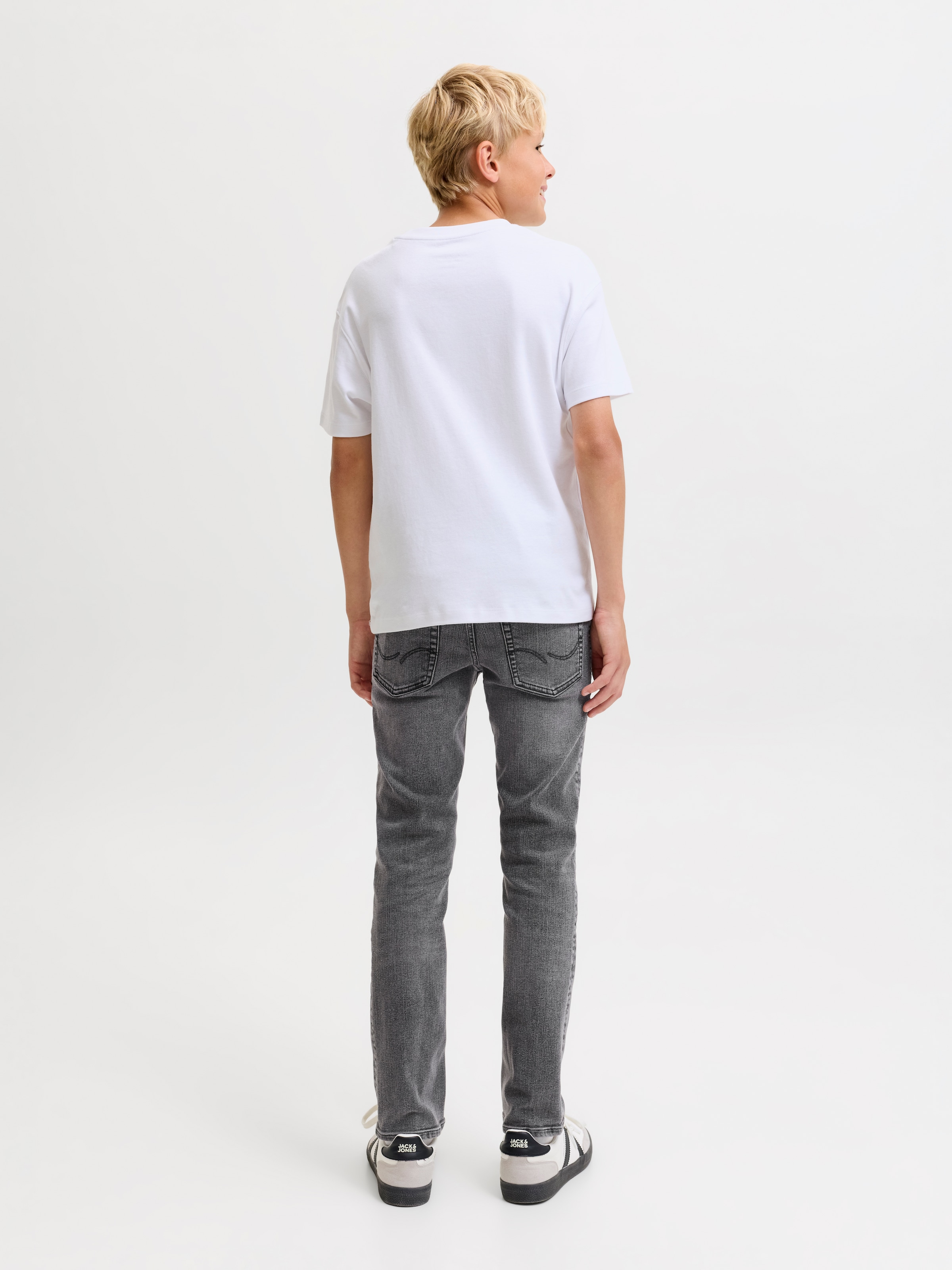 Jack & Jones Junior Regular-fit-Jeans »JJICLARK JJORIGINAL HA 224 JNR« Baumwollmischung, regular fit