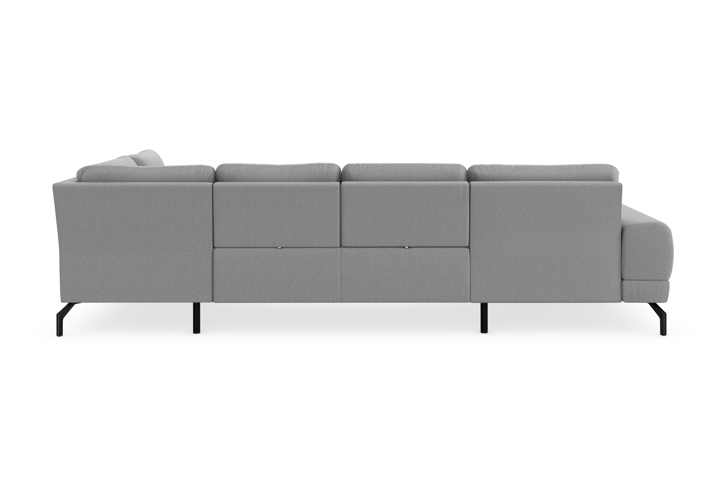 sit&more Wohnlandschaft »Cinturo U-Form«, inklusive Sitztiefenverstellung und Federkern, Sitzhöhe 48 cm