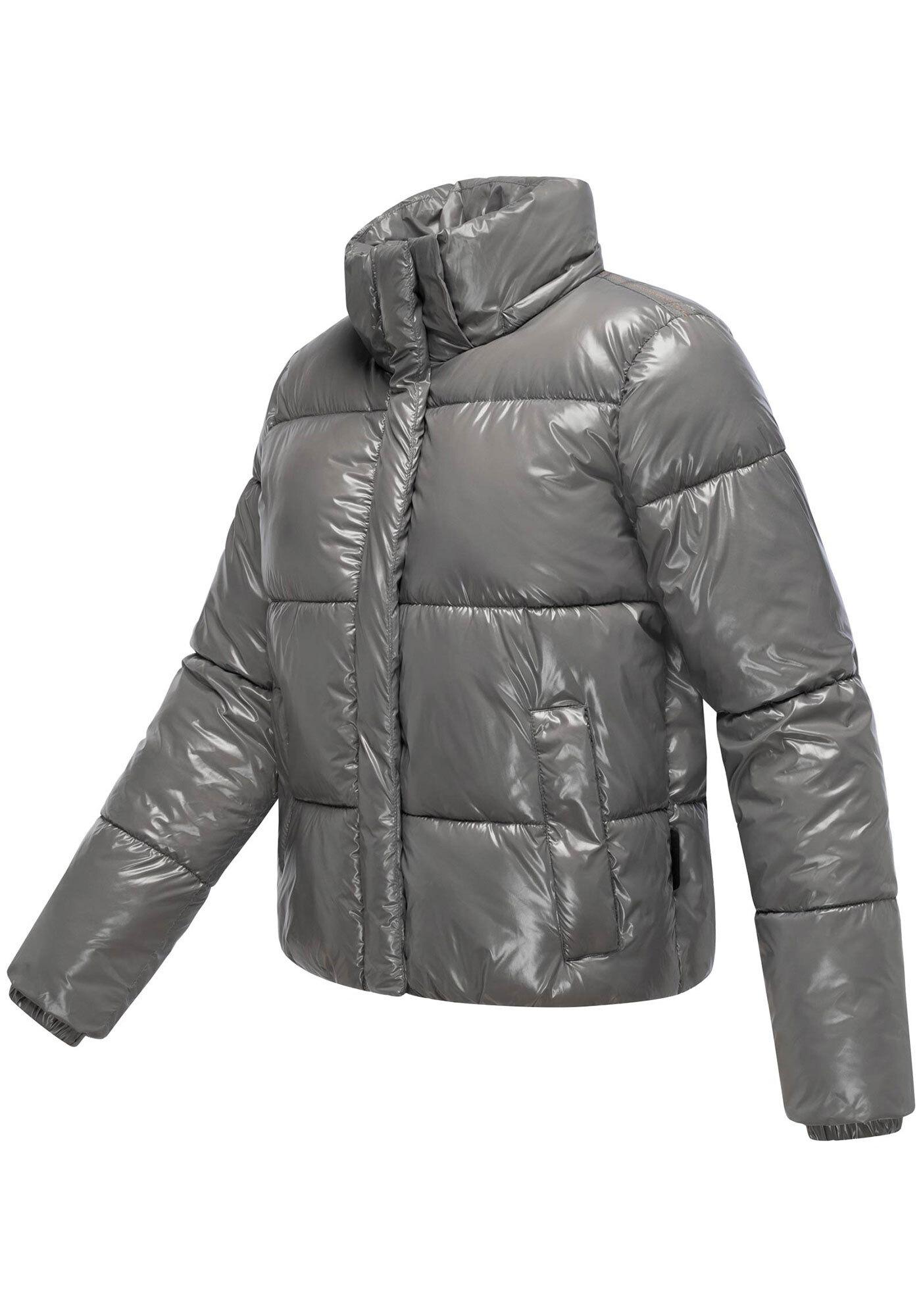 Marikoo Winterjacke »Skyraa«, Leicht glänzendes Obermaterial mit moderner Steppung