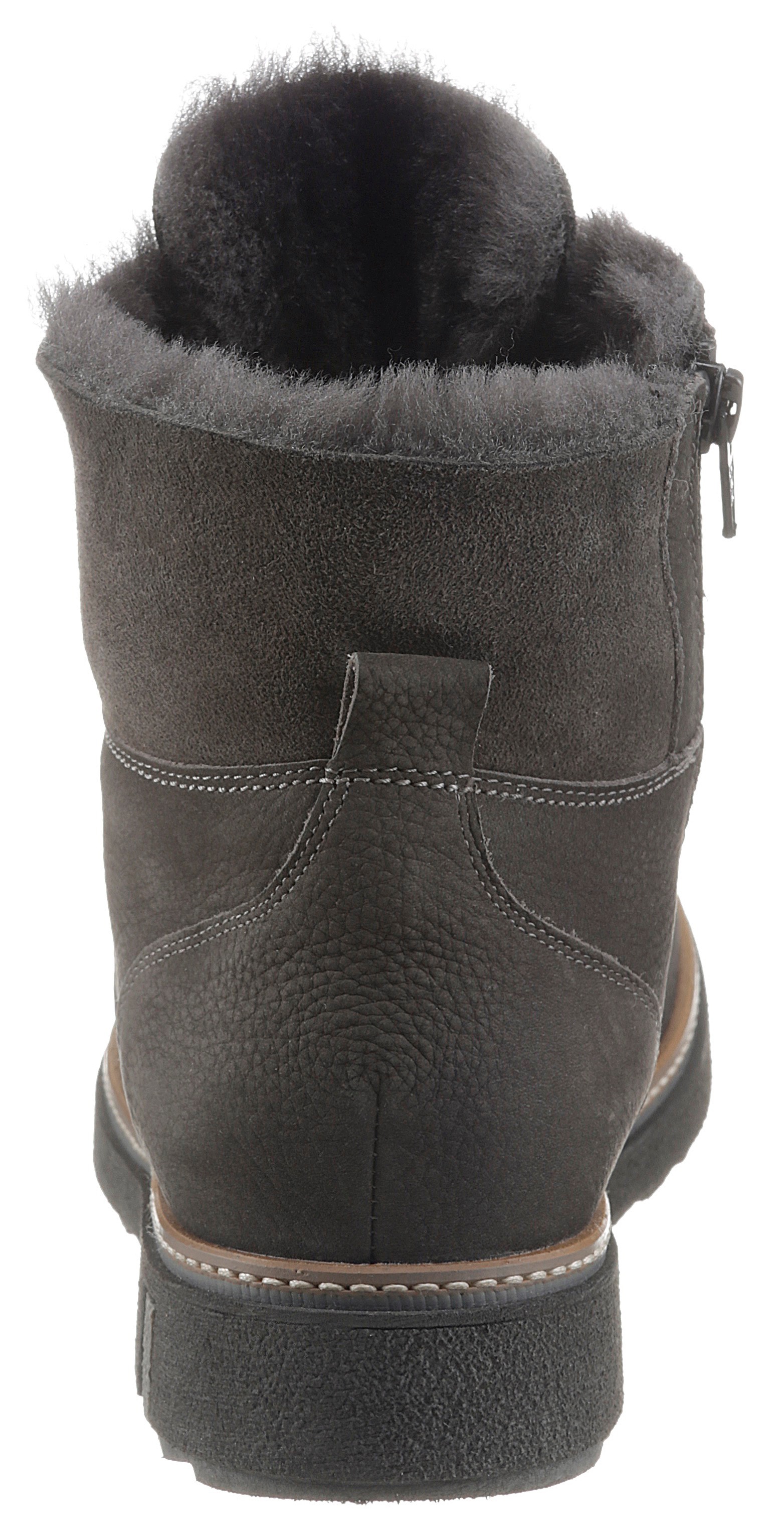 Waldläufer Winterboots »HITOMI«, Outdoorboots, Schnürboots mit Lammfellfutter, H-Weite