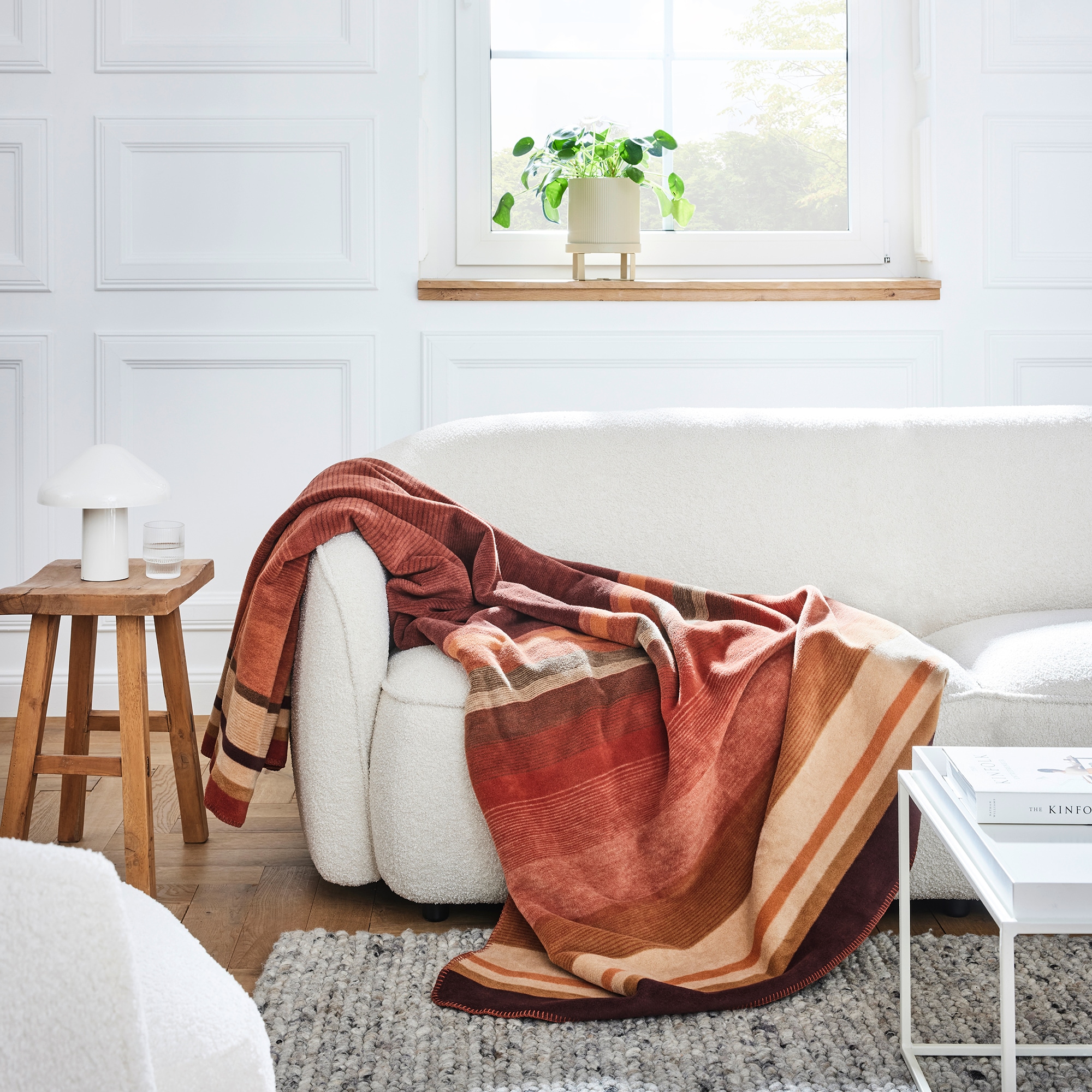 IBENA Wohndecke »Wohndecke Latur«, Im Streifen Look