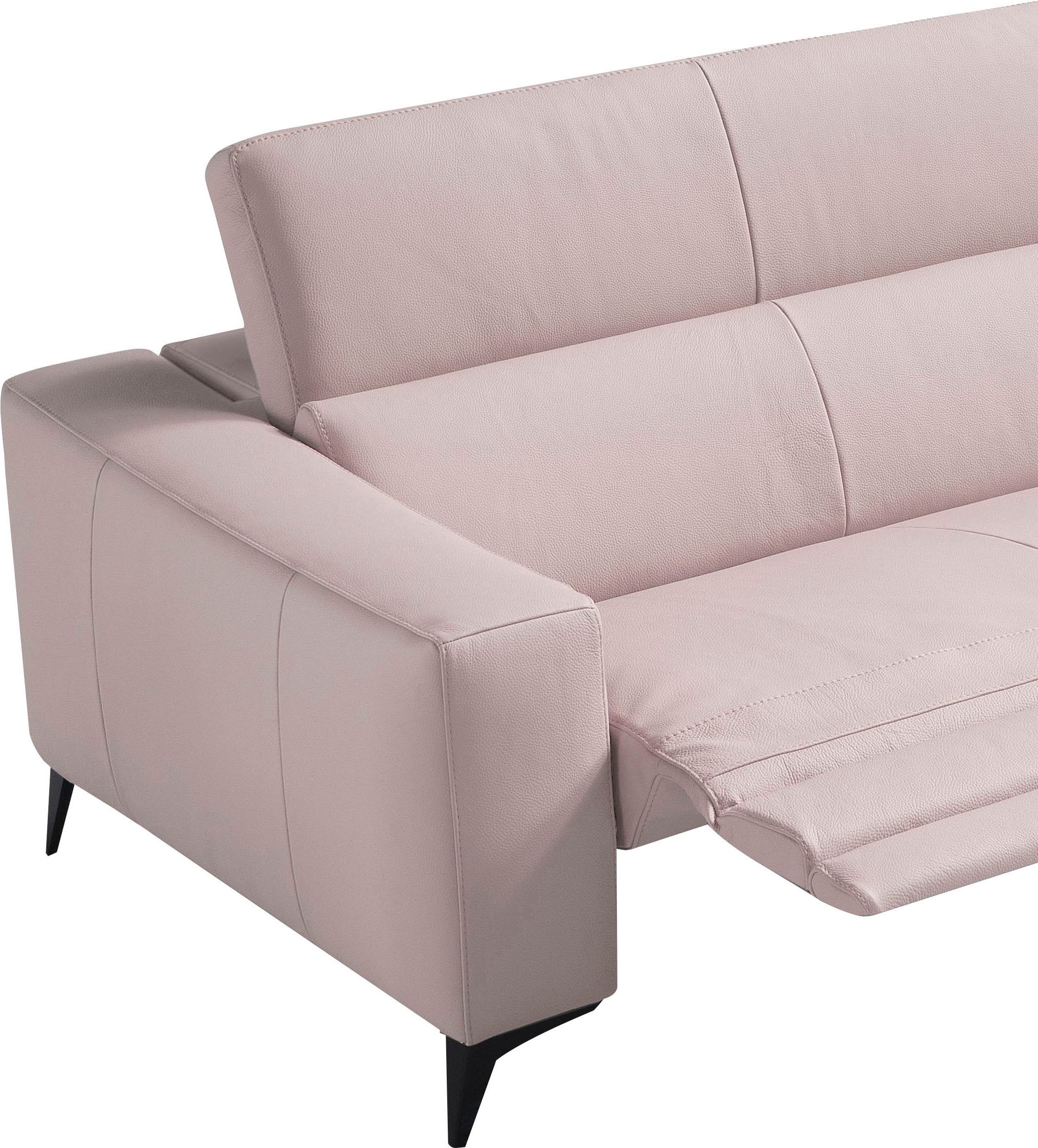 Egoitaliano Ecksofa "Edith, Designsofa mit hohem Sitzkomfort, L-Form" inkl. günstig online kaufen