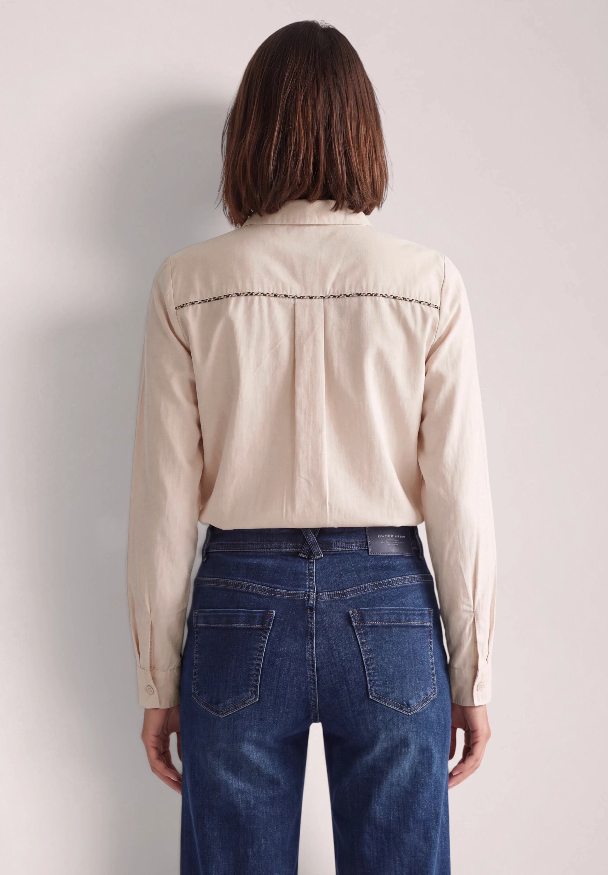 Cecil Hemdbluse in Cord-Optik