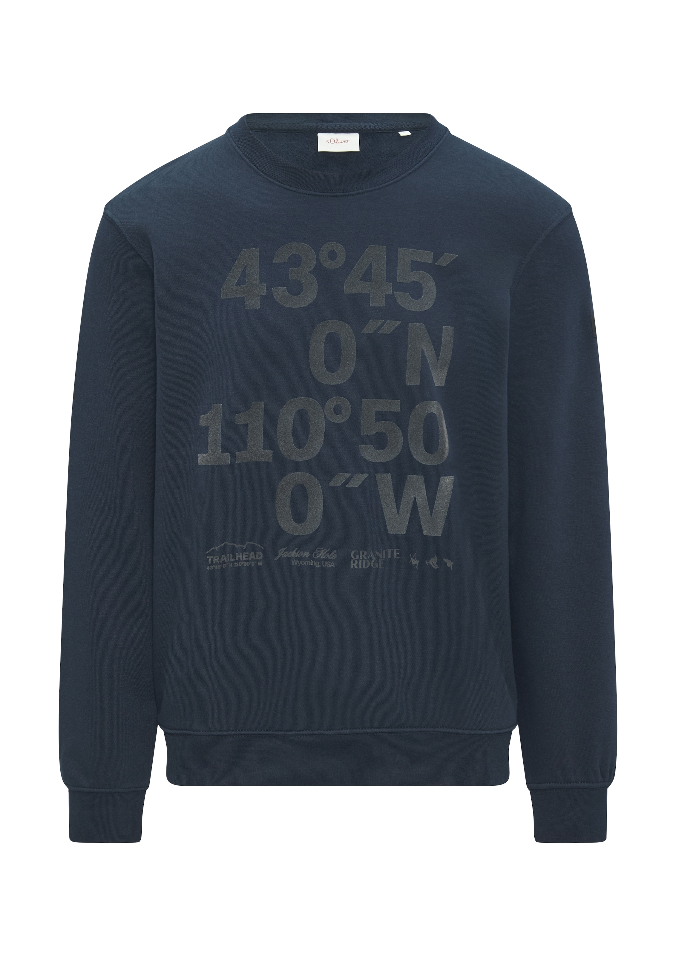 s.Oliver Sweatshirt, mit Frontprint günstig online kaufen